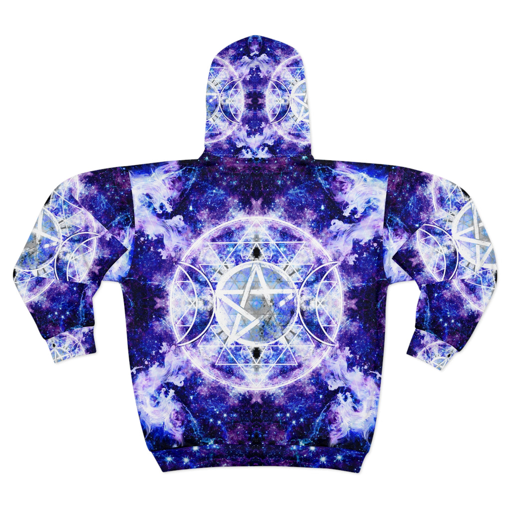 Amen Jin's Katerina's Dracularian Triple Goddess Unisex Zip Hoodie