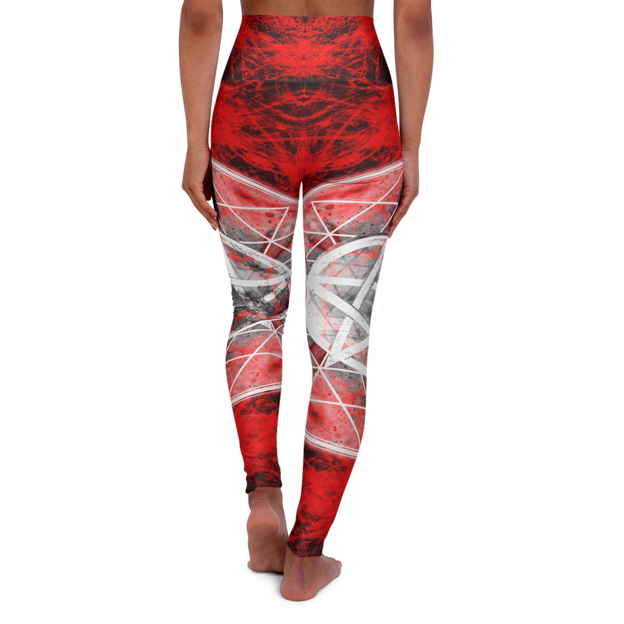 Katerina's Waiting for Hello Triple Goddess Meditations High Waist Yoga Leggings