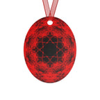 Katerina's Waiting for Hello Desires Metal Ornaments