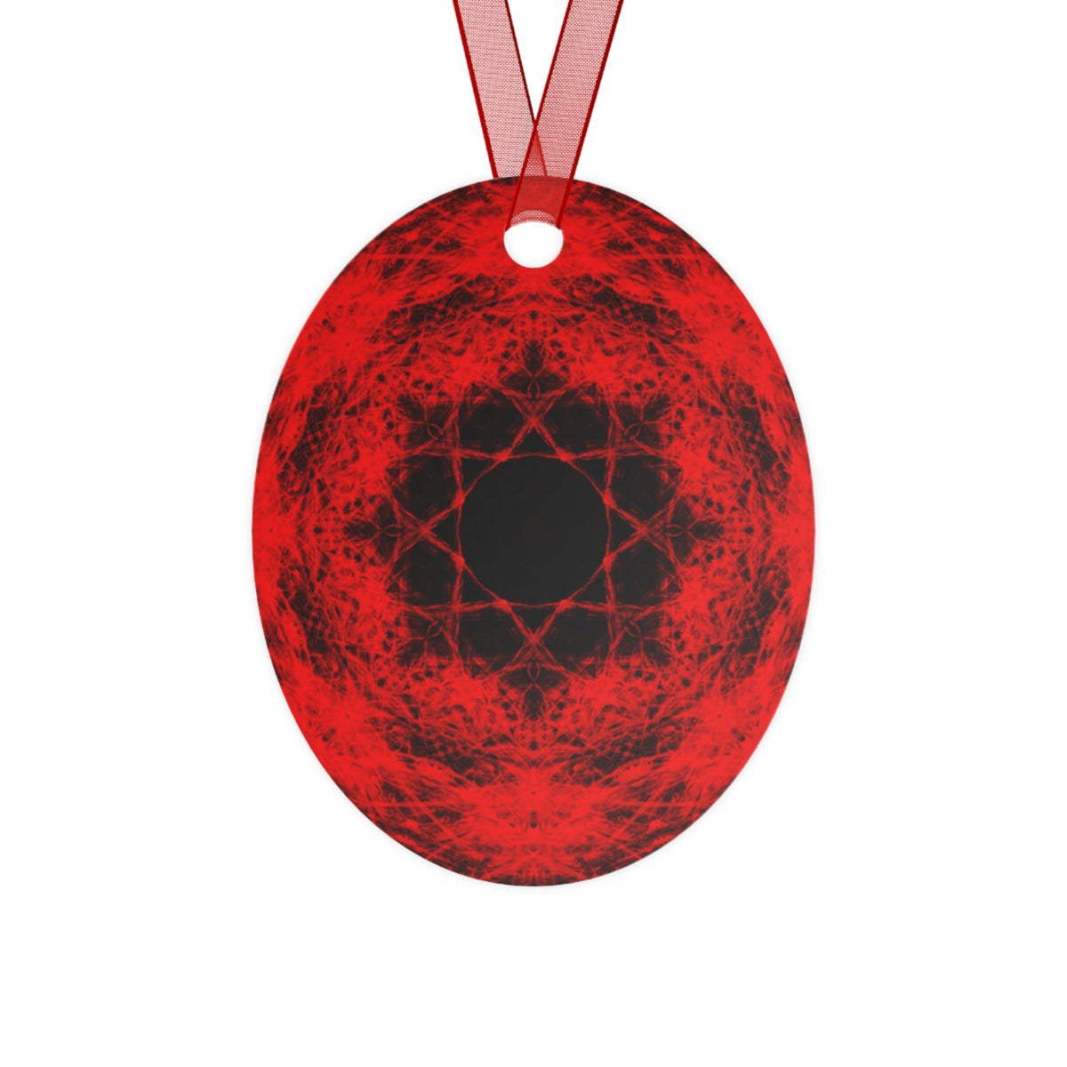 Katerina's Waiting for Hello Desires Metal Ornaments