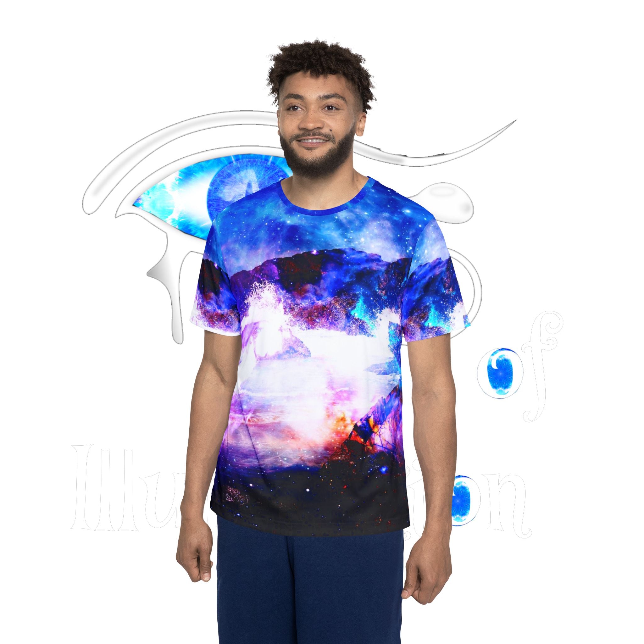 Ad Amoreum Amisi Somewhere on the Indian Ocean Dreams Men's Jersey