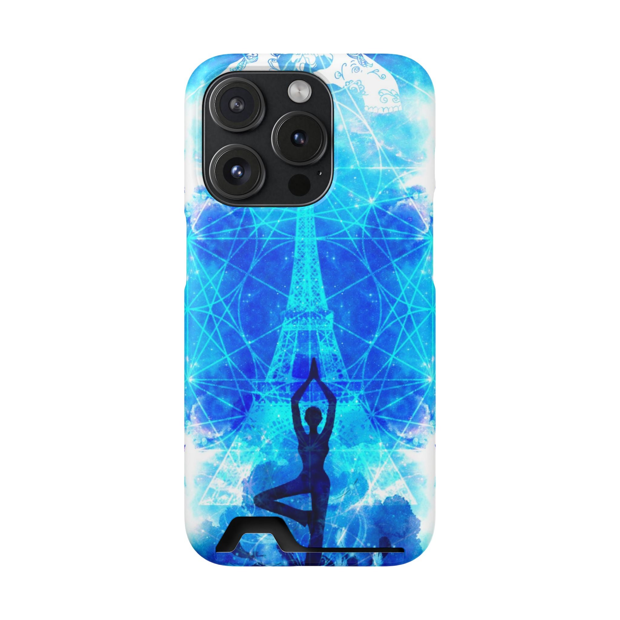 Amen Jin's Mandala of Dragon Fire Parisian Meditations Phone Case W Card Holder