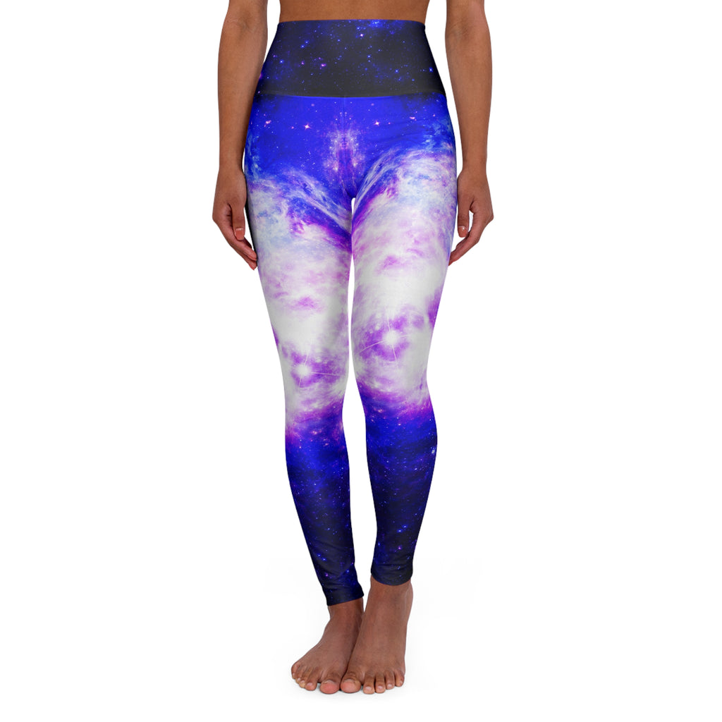 Amethyst Rose Dreams High Waisted Yoga Leggings