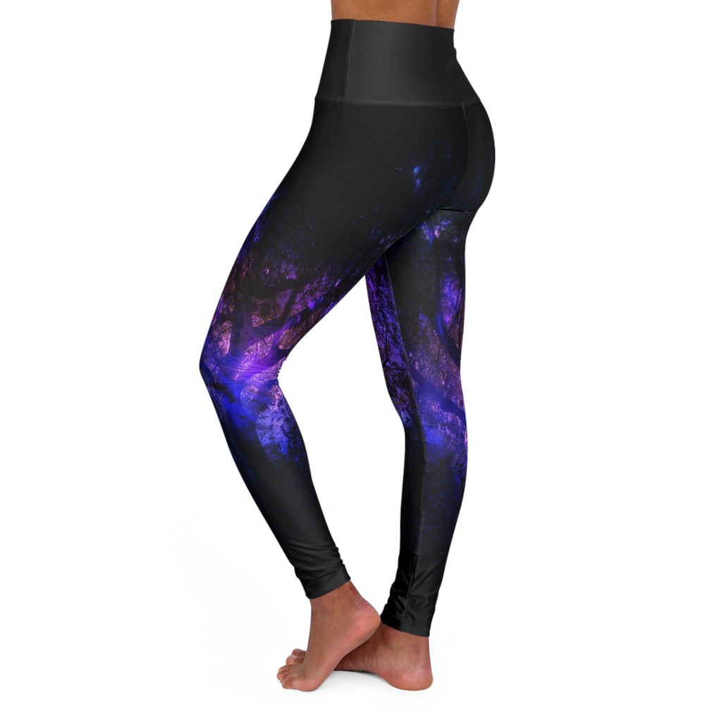 Mystic Tree Dreams High Waisted Yoga Leggings