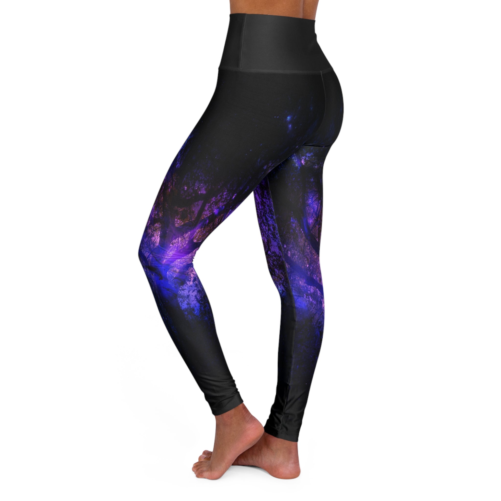 Mystic Tree Dreams High Waisted Yoga Leggings