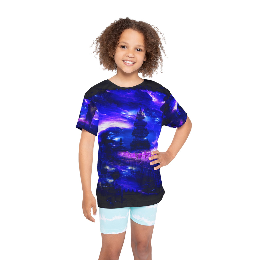 Amethyst Sapphire Balinese Dreams Kids Sports Jersey