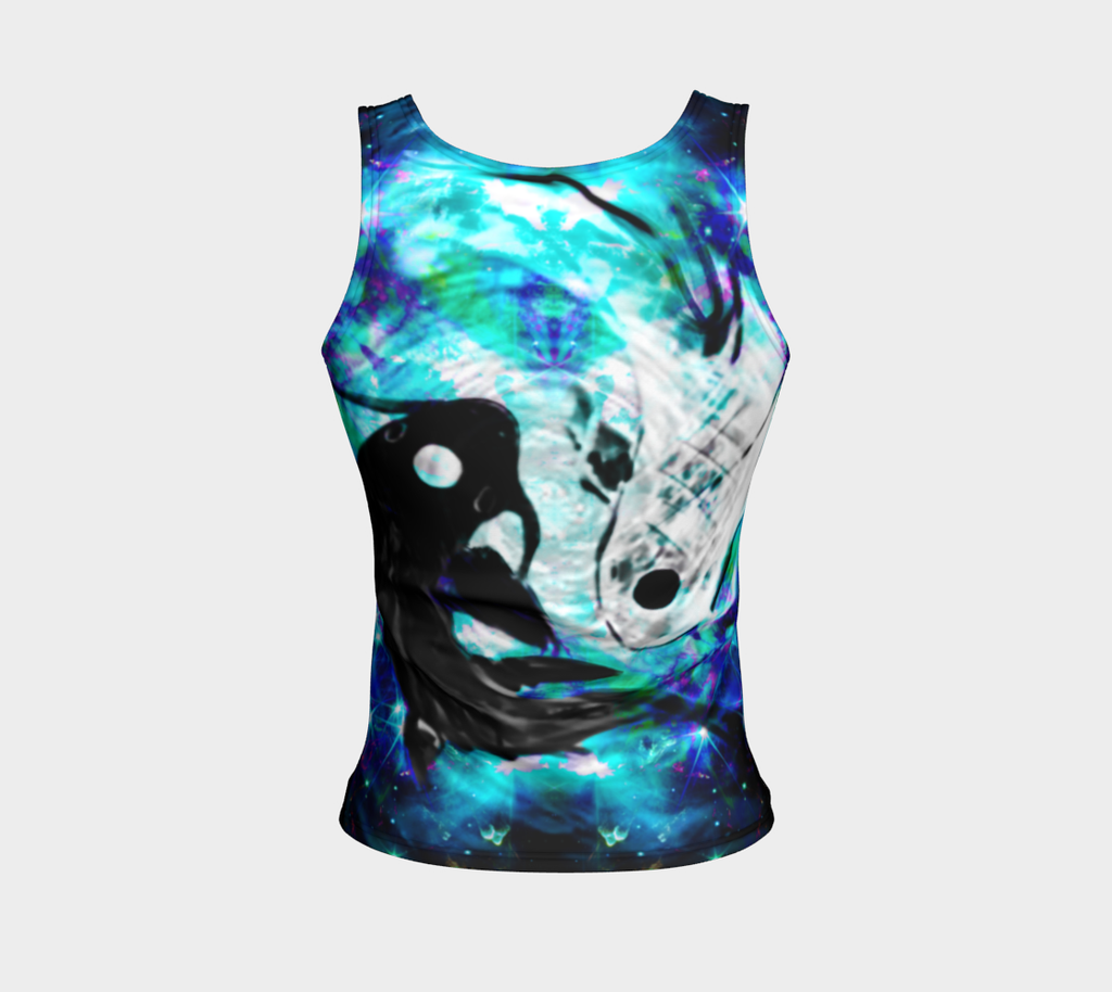Katerina's Now and Forever Koi Desires Fitted Tank Top