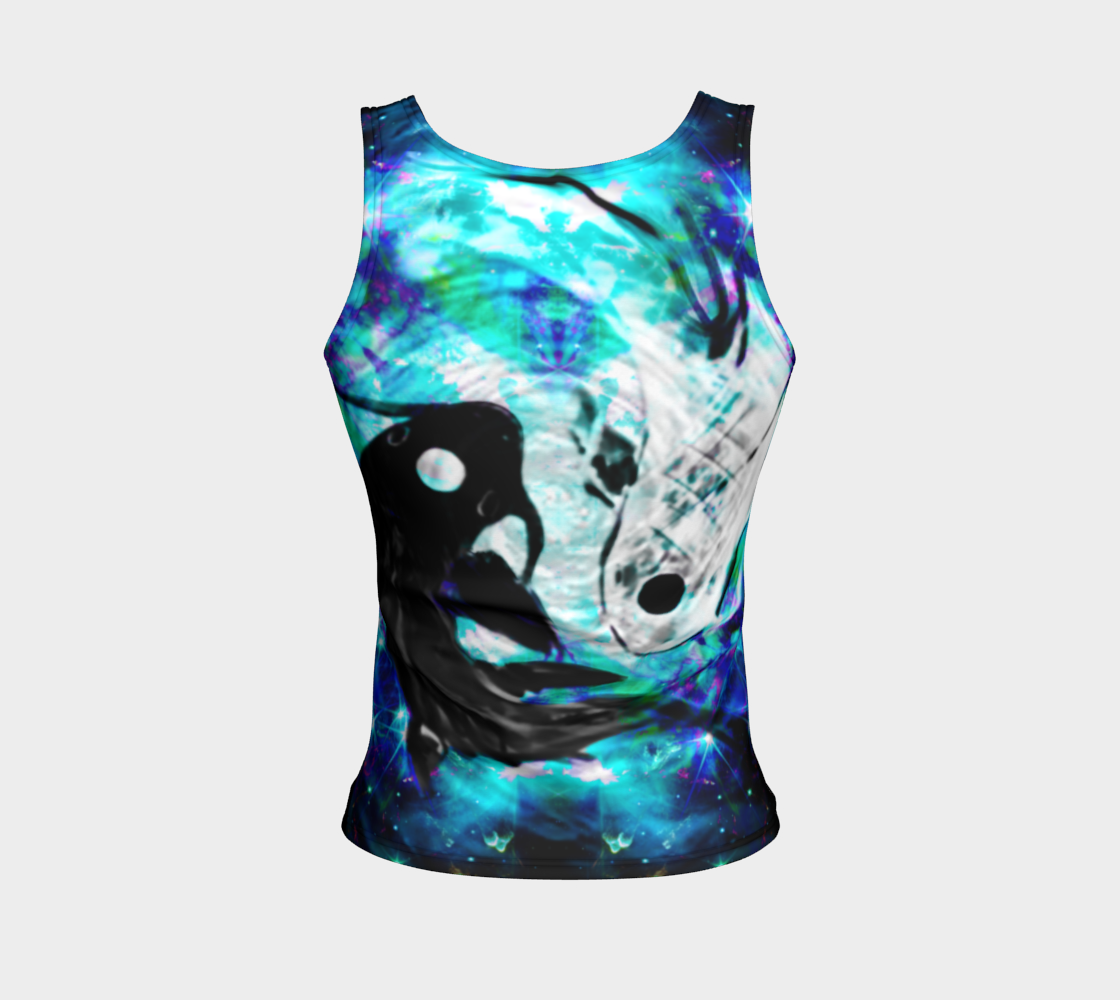 Katerina's Now and Forever Koi Desires Fitted Tank Top