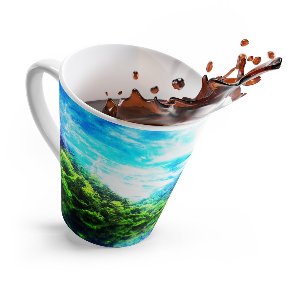 Creation's Heaven Abalone Lake Dreams Latte Mug