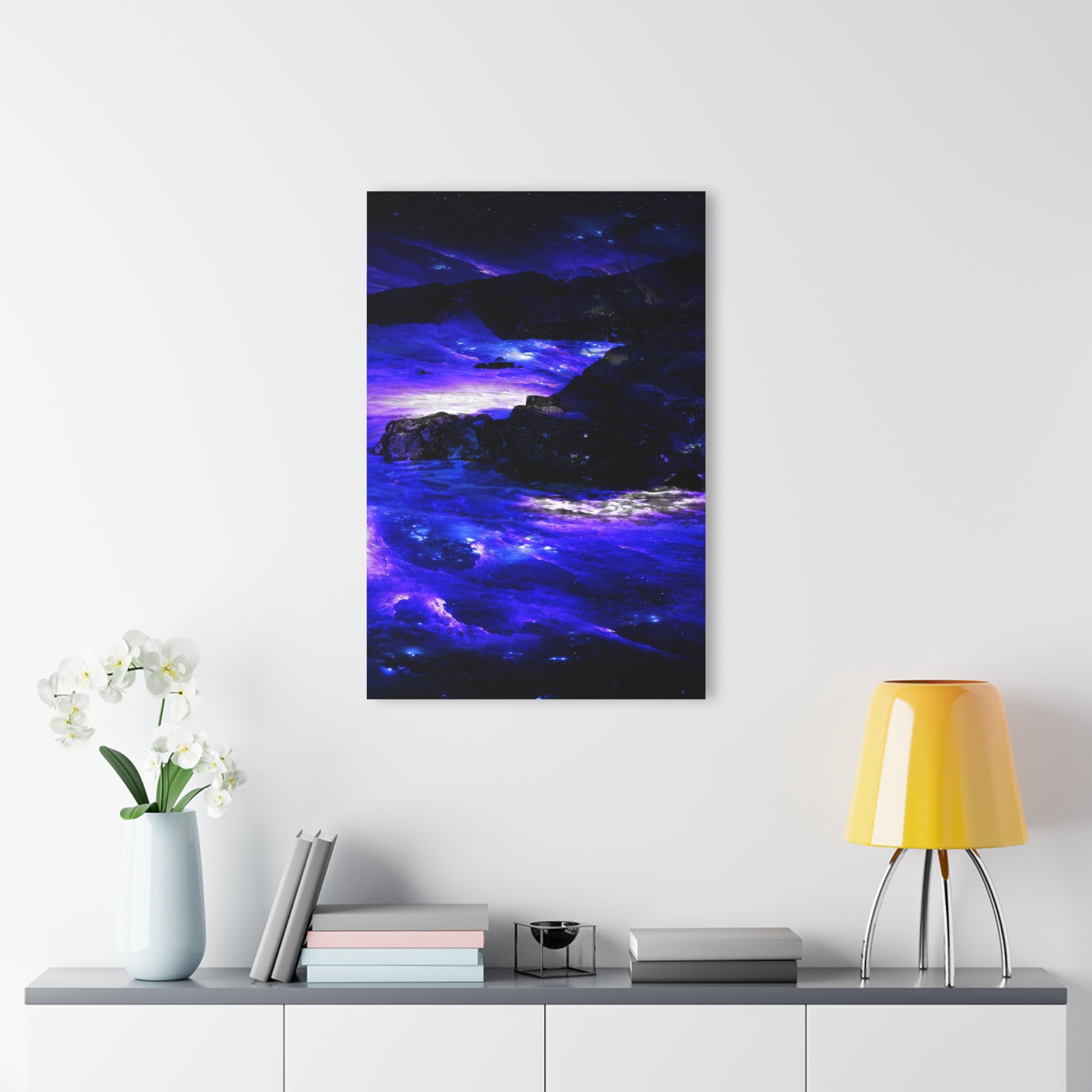 Amethyst Sapphire Indian Ocean Dreams Acrylic Prints (French Cleat)