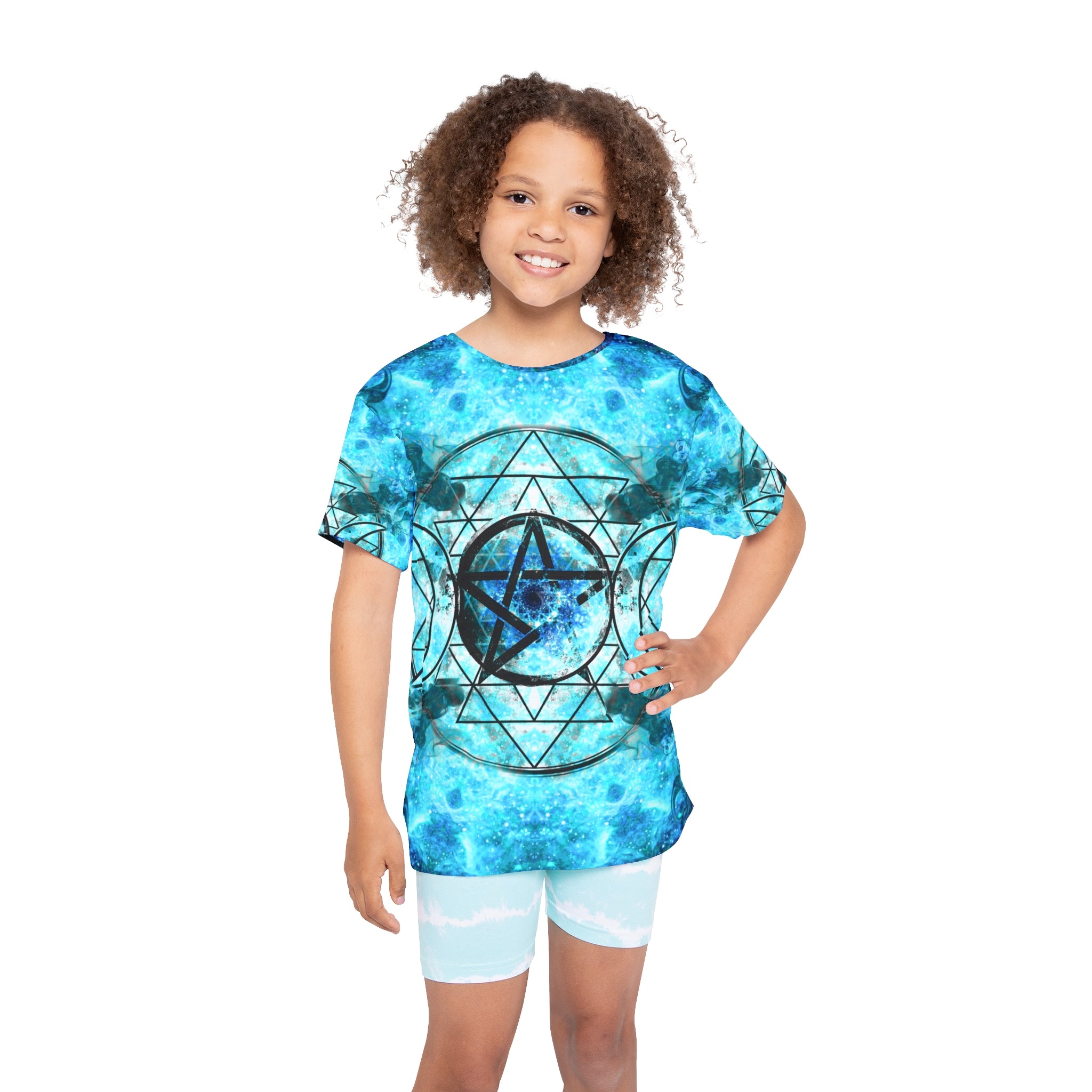 Amen Jin's All the White Horeses Triple Goddess Meditations Kids Sports Jersey