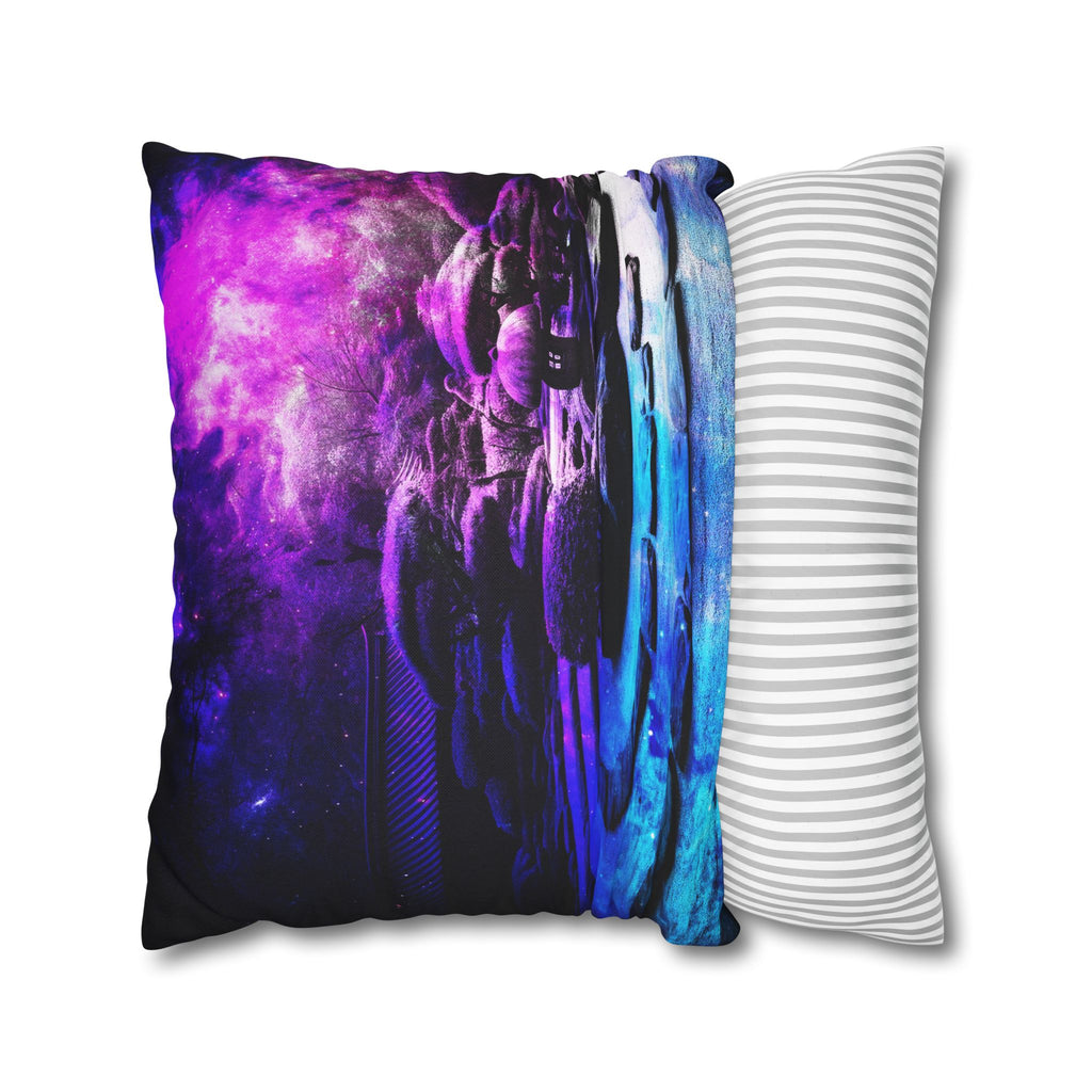 Creation's Heaven Tranquil Garden Dreams Spun Polyester Square Pillow Case