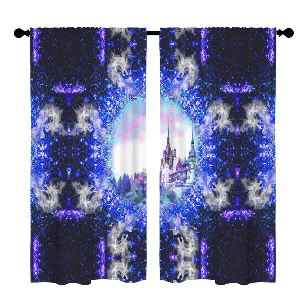 Amen Jin's Katerina's Eros & Psyche Desires Dragoness Dreams Floor-To-Ceiling Curtain 52x84inch | Ships from USA
