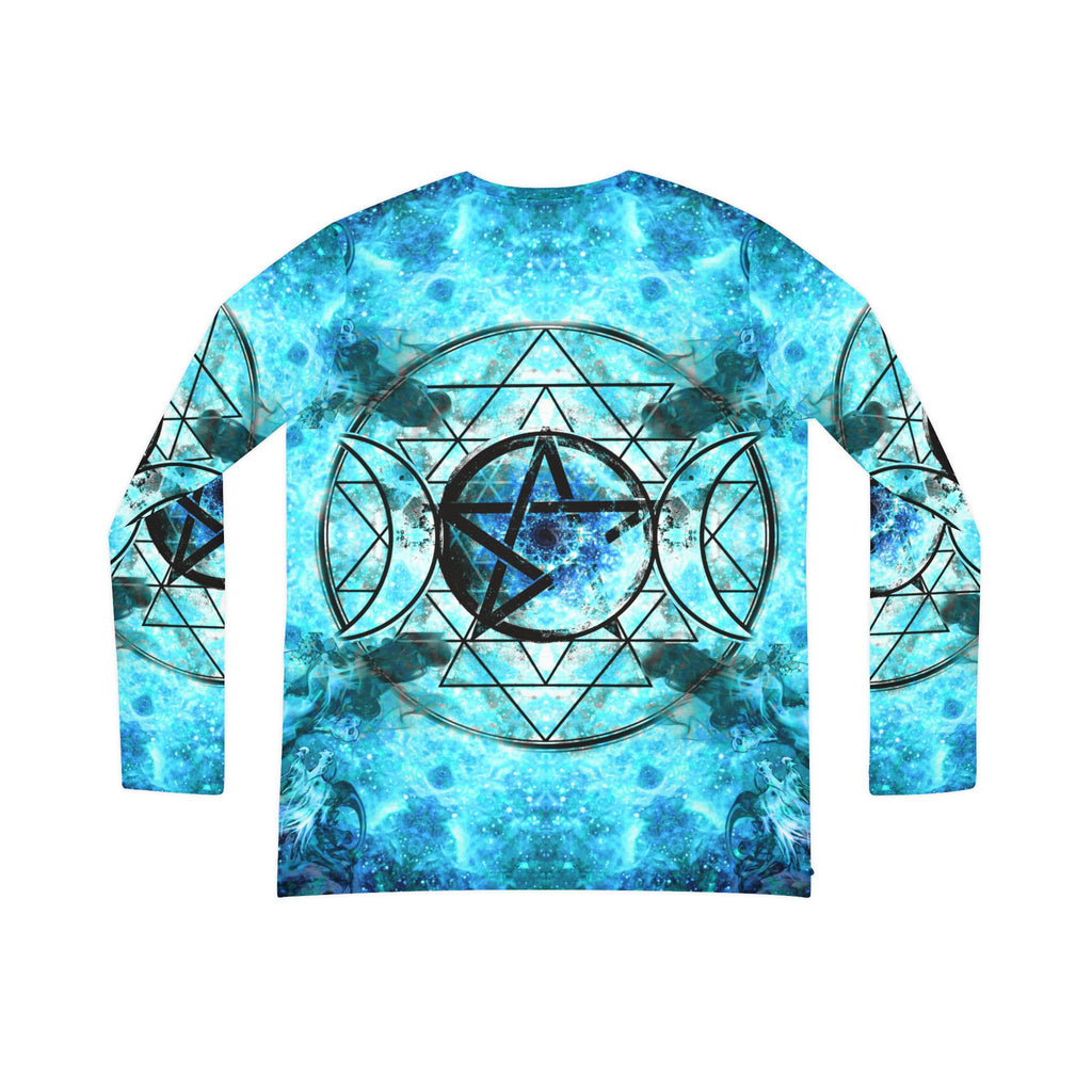 Amen Jin's all the White Horses Triple Goddess Meditations Long Sleeve V-neck