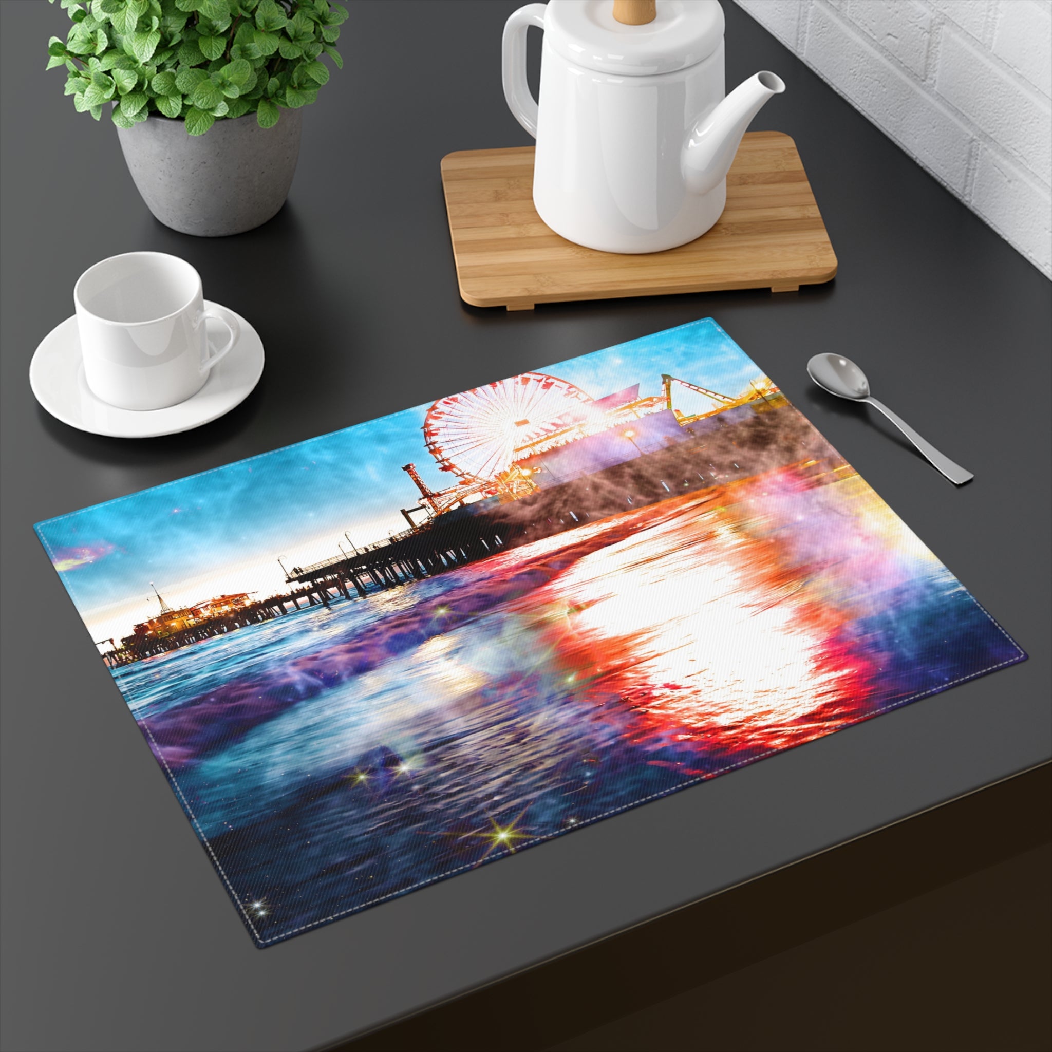 Katerina's Helios Santa Monica Memories Dreams Placemat