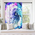 Creation's Koi Meditations Window Curtain 52" x 63" ( 1 Piece ) | Ships from USA