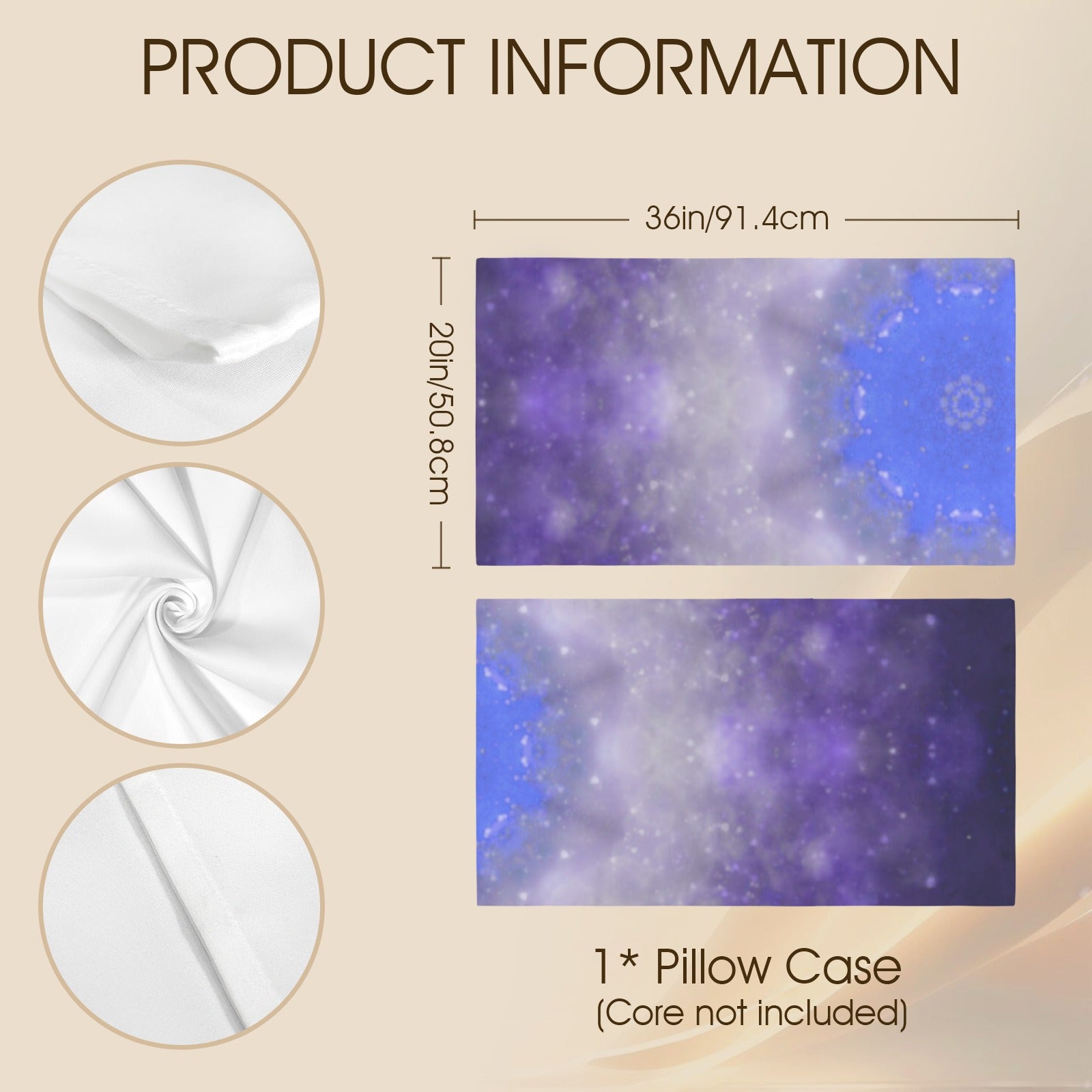 Katerina's We Will Go Home Desires Pillow Case 36" x 20"  | Ships from USA