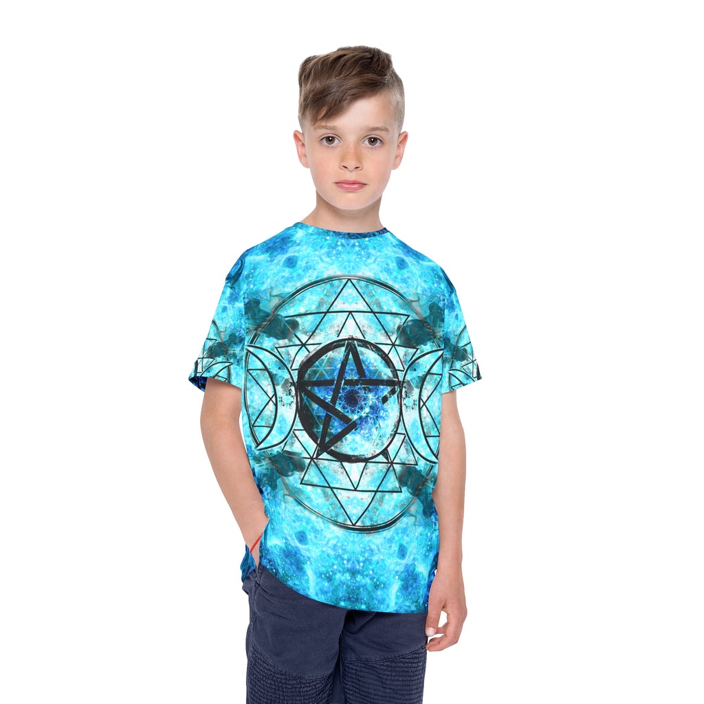 Amen Jin's All the White Horeses Triple Goddess Meditations Kids Sports Jersey
