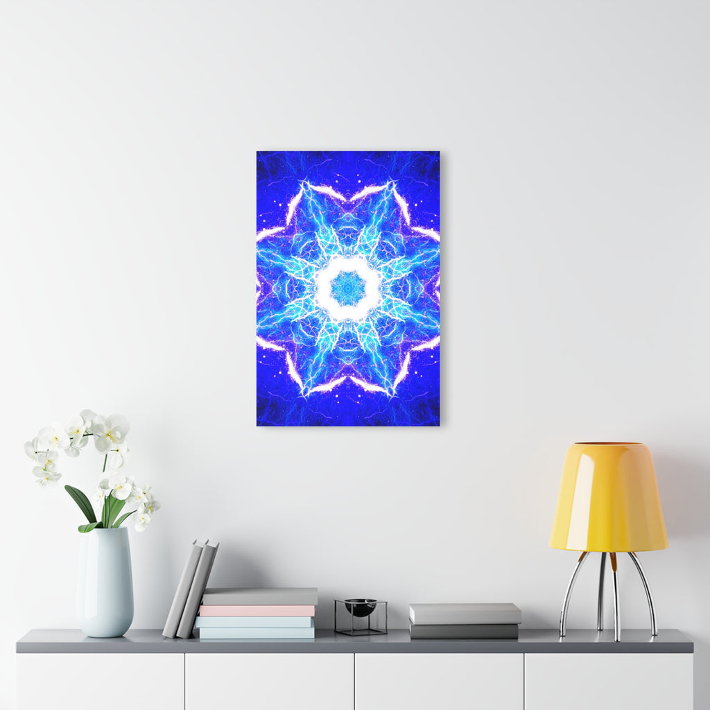Katerina's Mandala of Dragon Fire Desires (French Cleat Hanging)