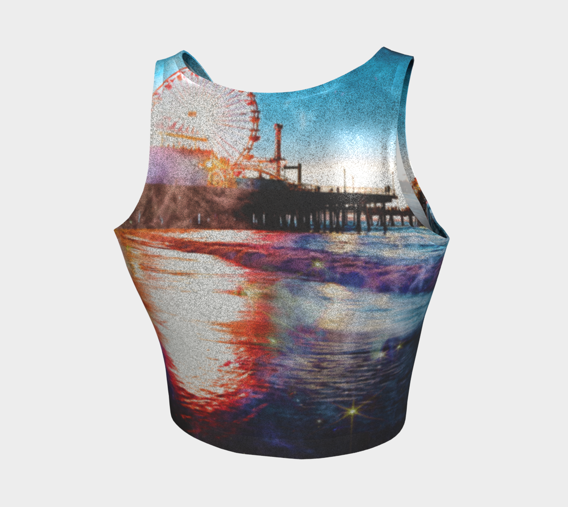Katerina's Helios Santa Monica Dreams Athletic Crop Top