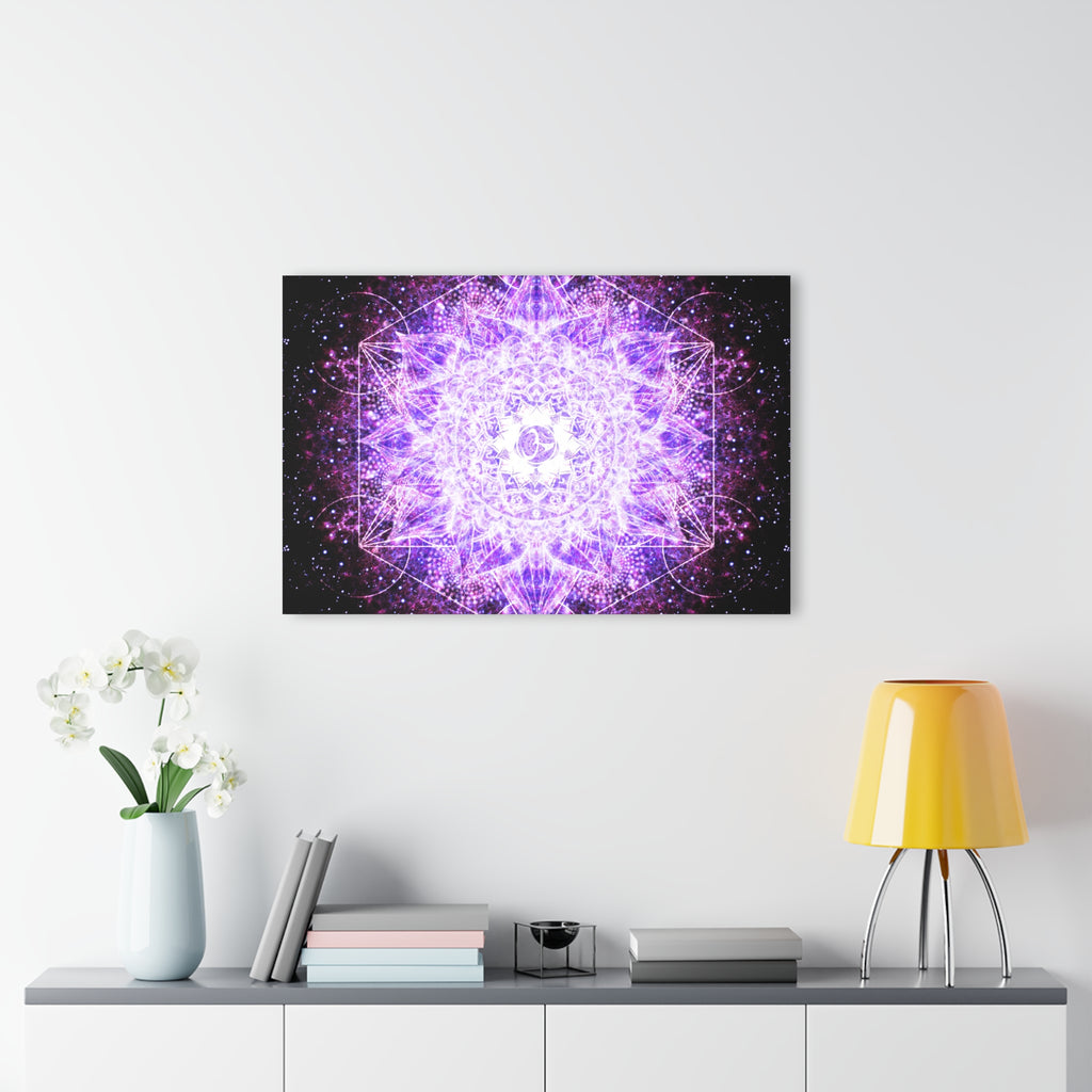 Sahasrara Meditations Acrylic Print (French Cleat Hanging)
