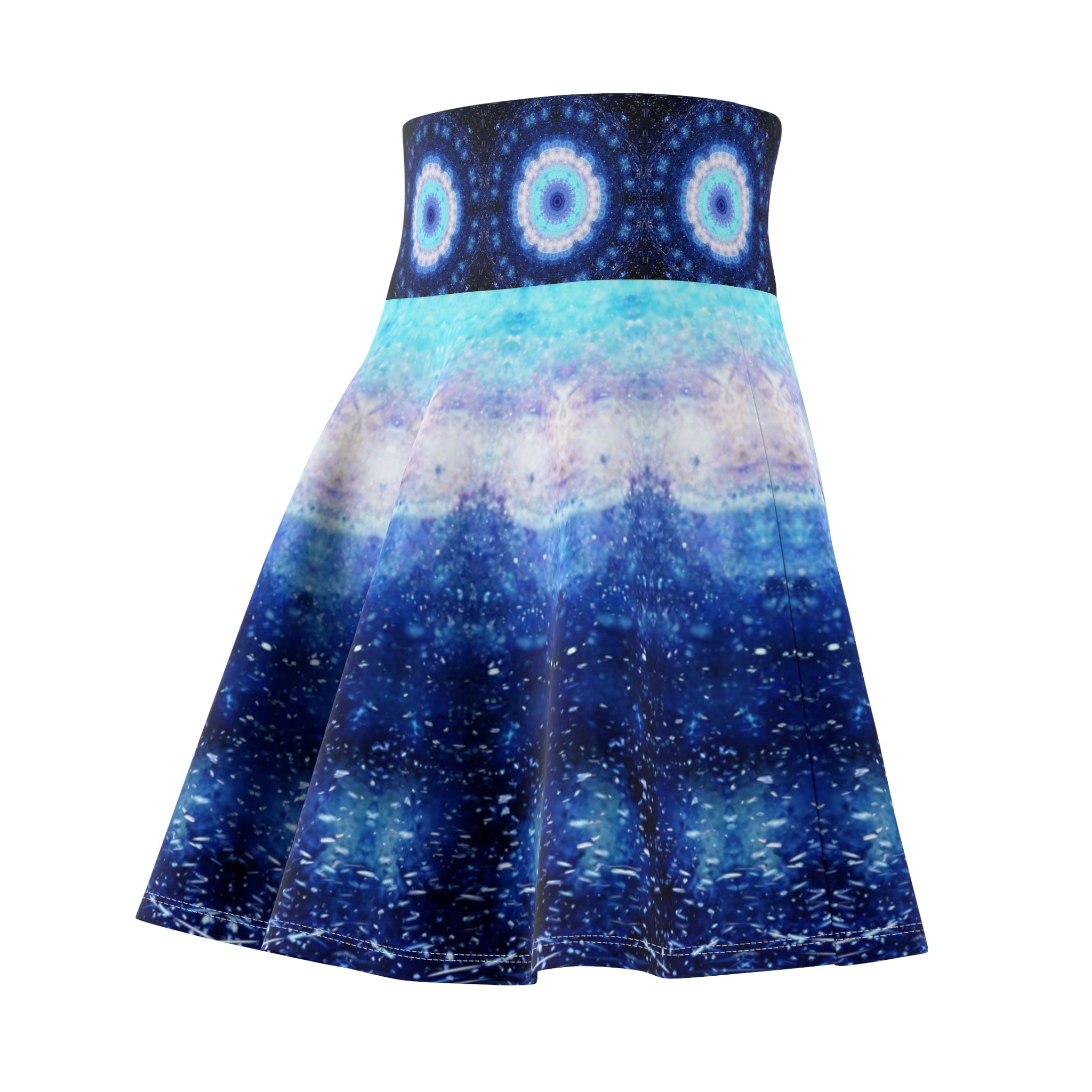 Transcendent Serenity Desires Women's Skater Skirt