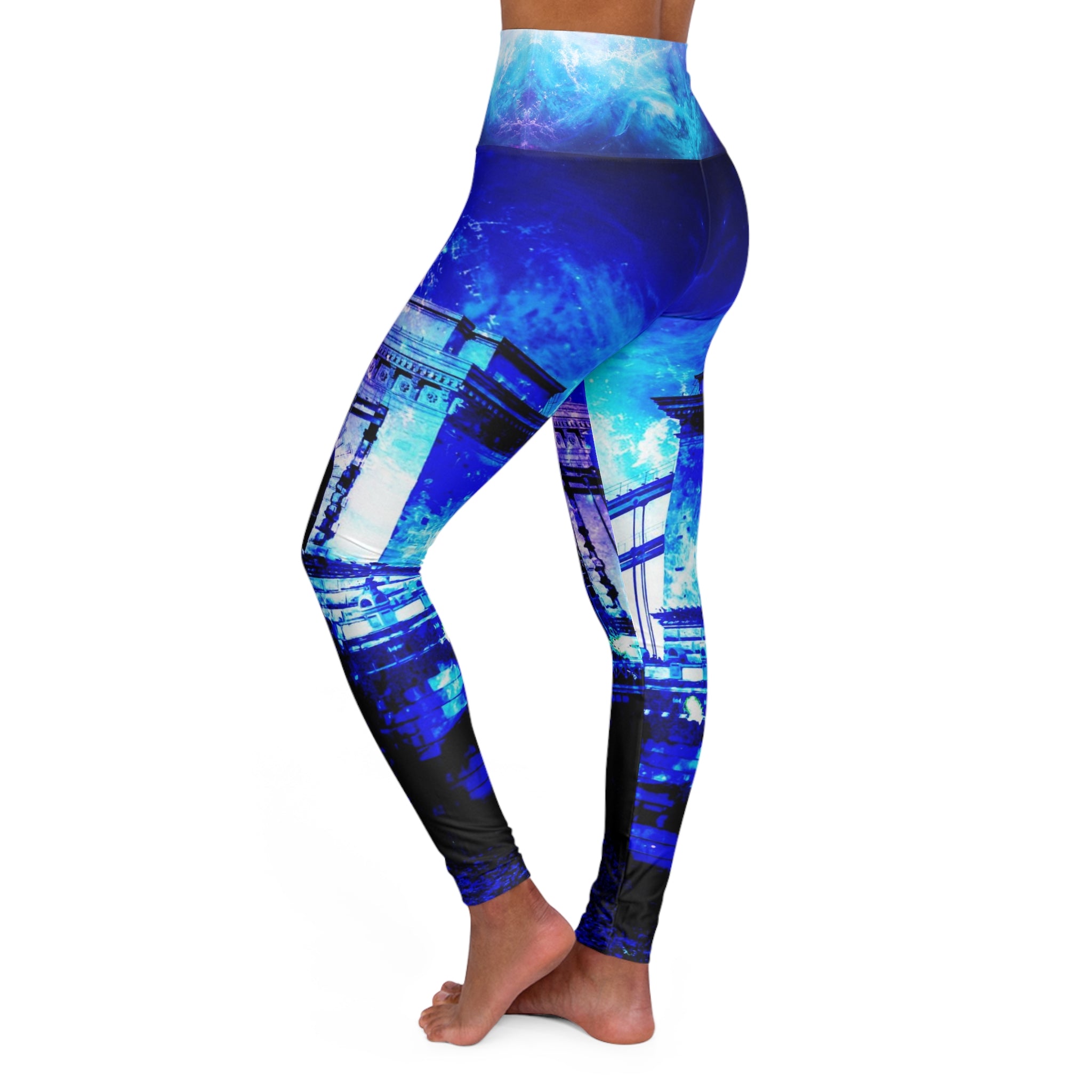 Creation's Heaven Budapest Dreams High Waisted Yoga Leggings