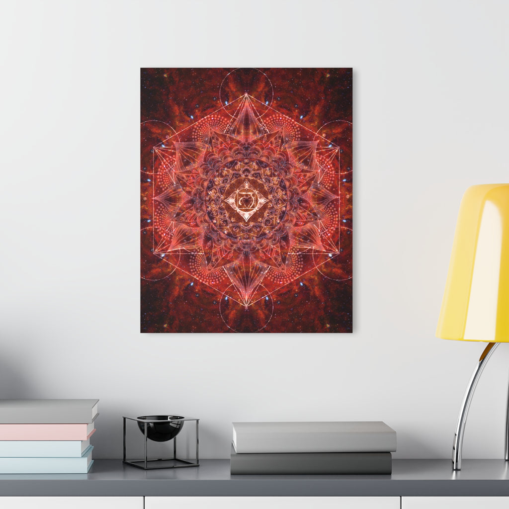 Muladhara Meditations Acrylic (French Cleat Hanging)
