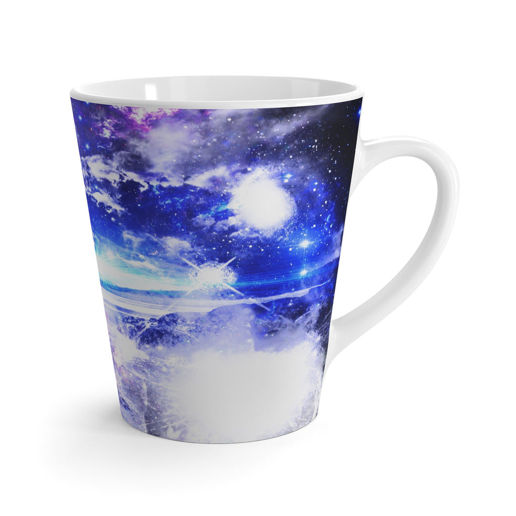 Iridescent Dancing Sea Dreams Latte Mug