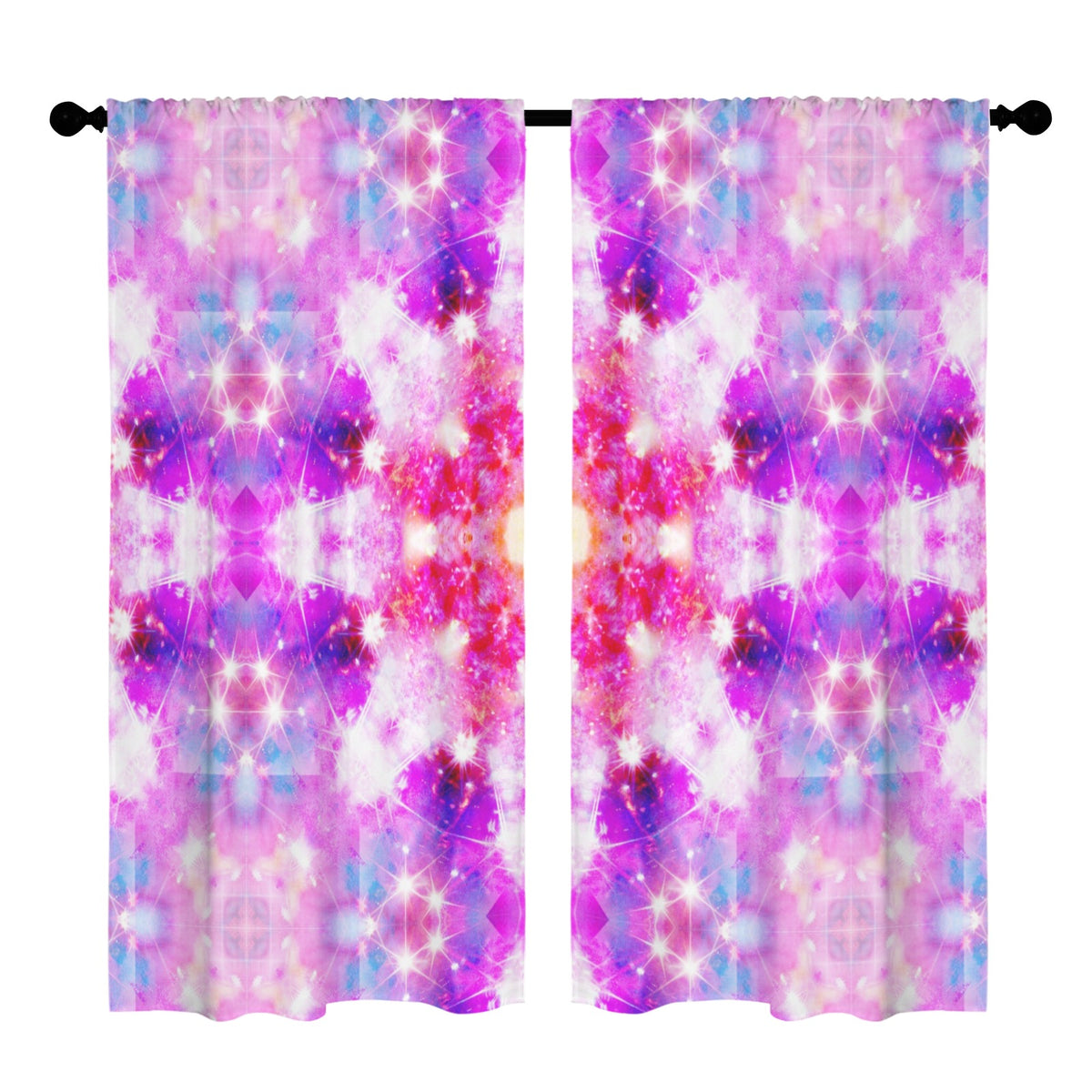 Katerina's Dreams of Angels Desires Floor-To-Ceiling Curtain 52x84inch | Ships from USA