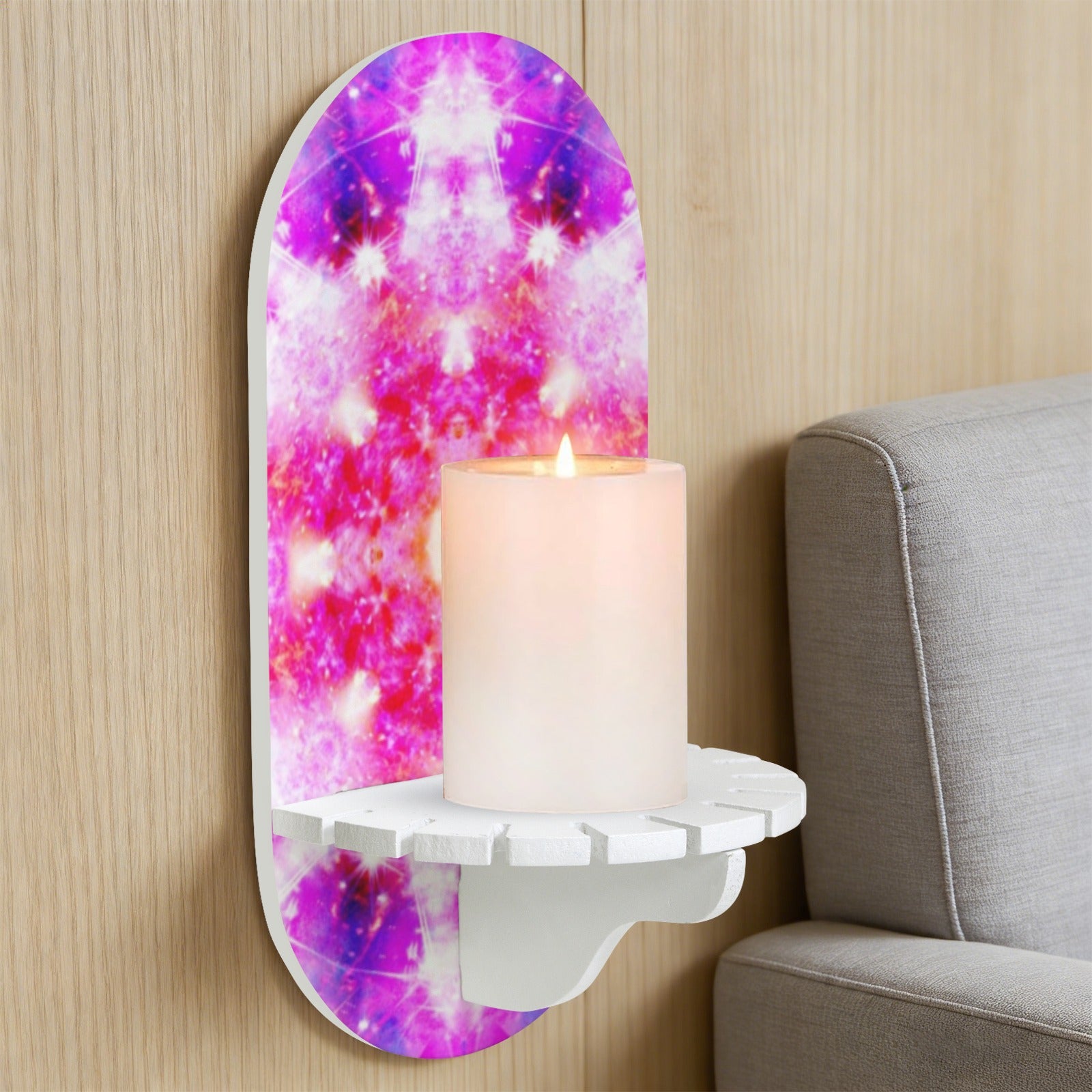 Katerina's Dreams of Angels Desires Wall Mounted Candle Holder | Ships from USA