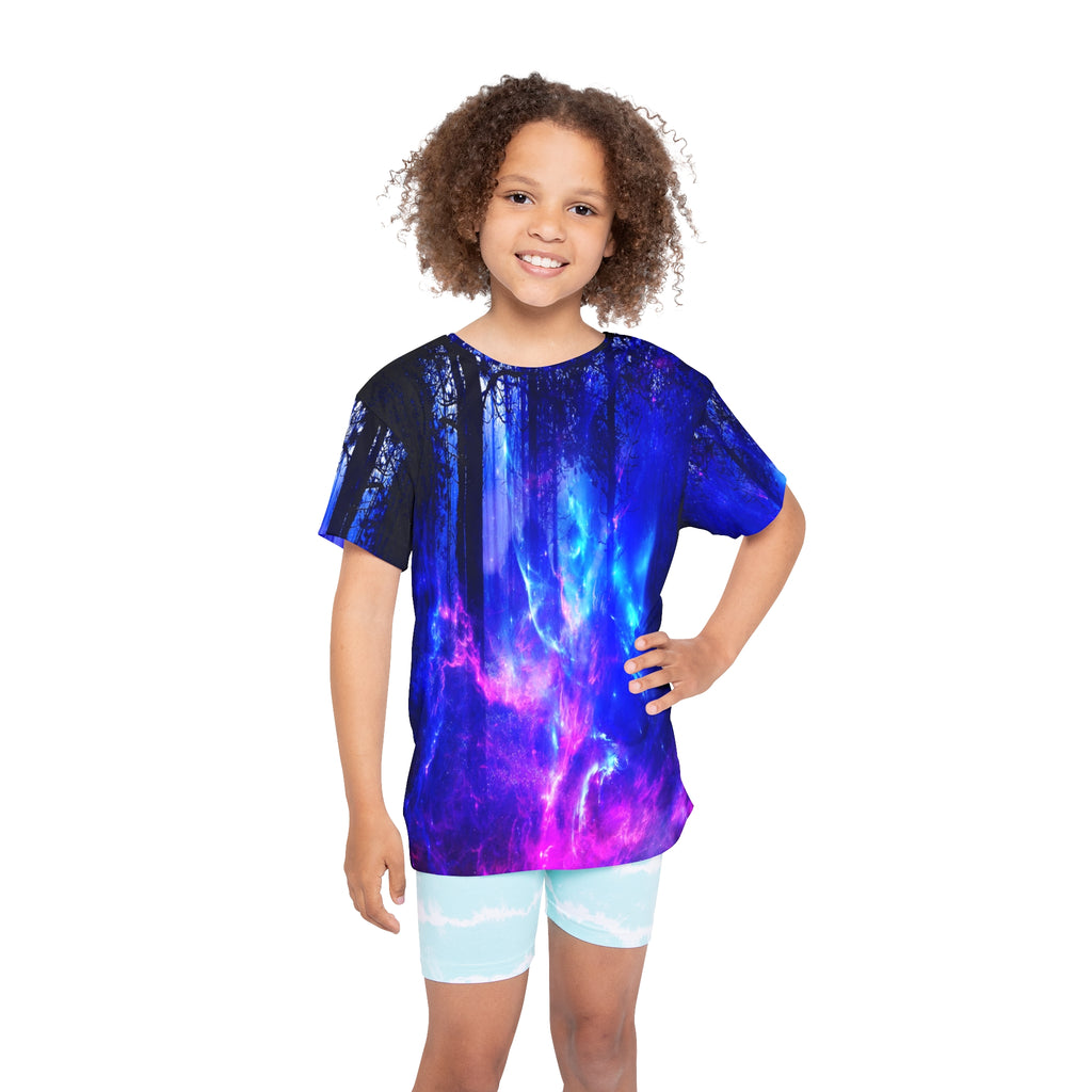 Amethyst Mystic Night Dreams Kids Sports Jersey