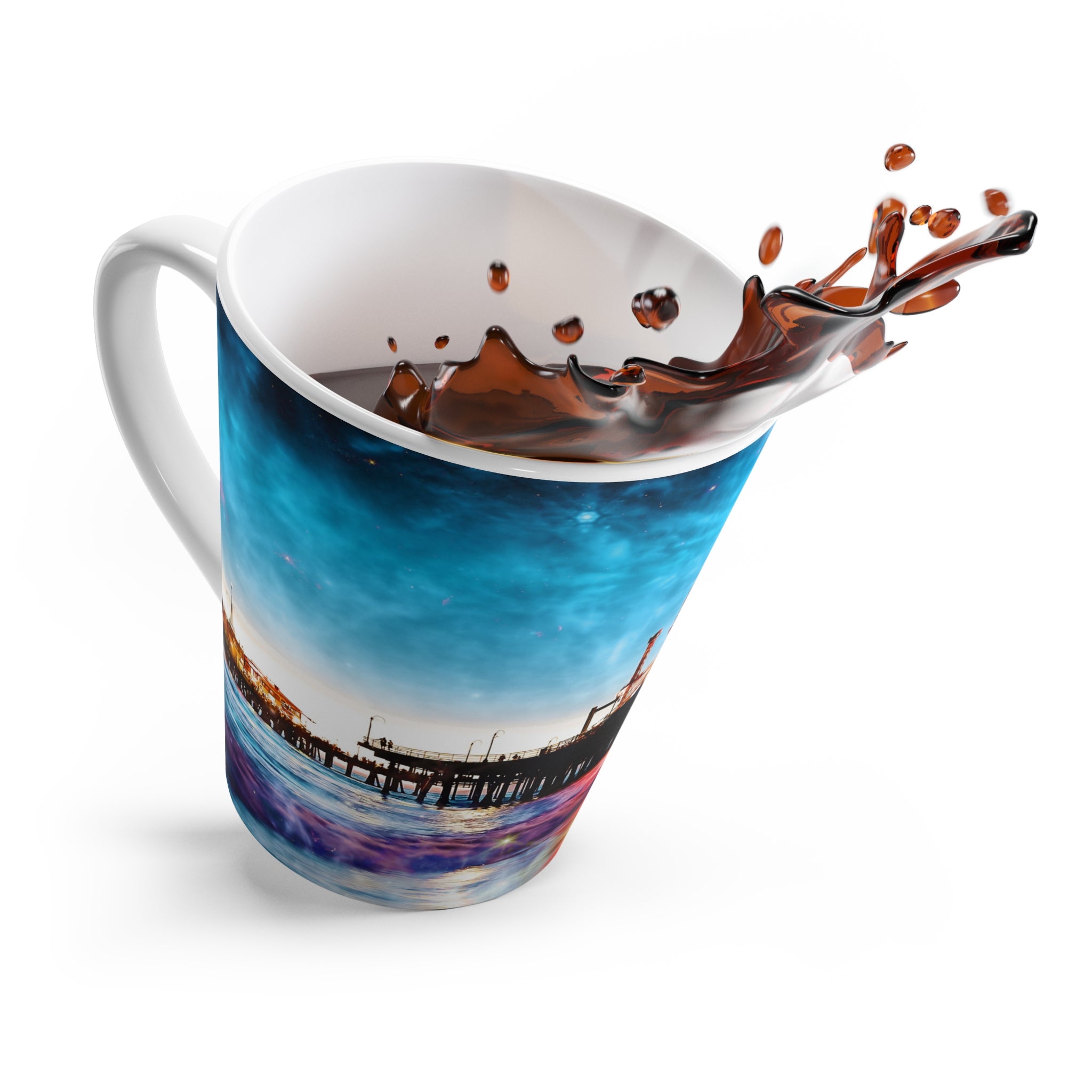 Katerina's Helios Memories of Santa Monica Dreams Latte Mug