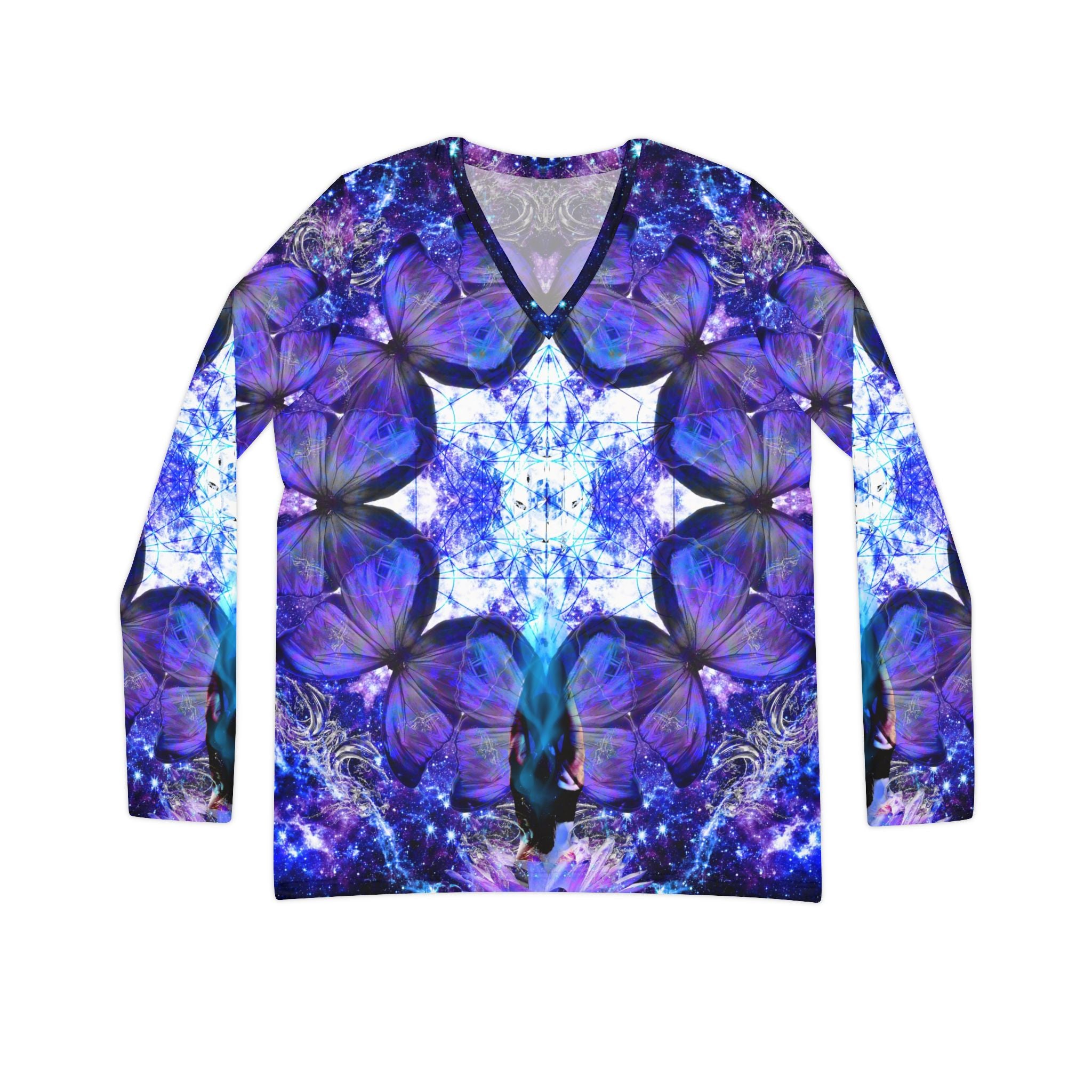 Amen Jin's Katerina's Dracularian Dragoness Metamorphosis Meditations V-neck