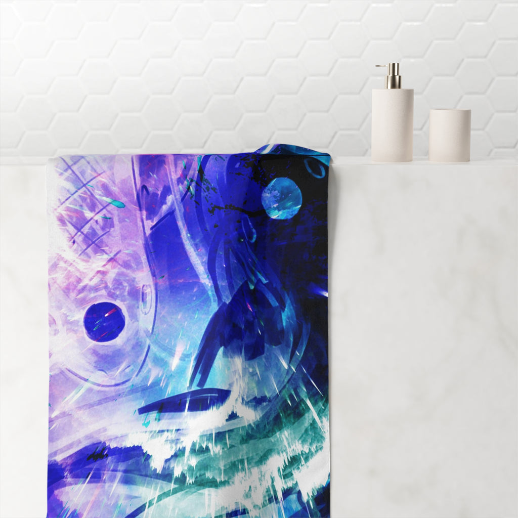 Creation's Koi Desires Mink-Cotton Towel