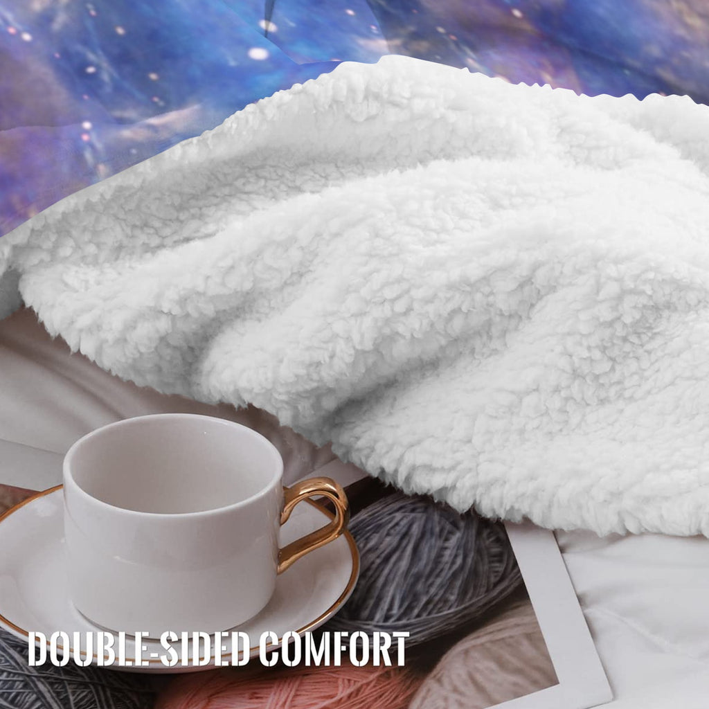 Katerina's Winterborn Desires Sherpa Fleece Blanket 60" x 80" | Ships from USA
