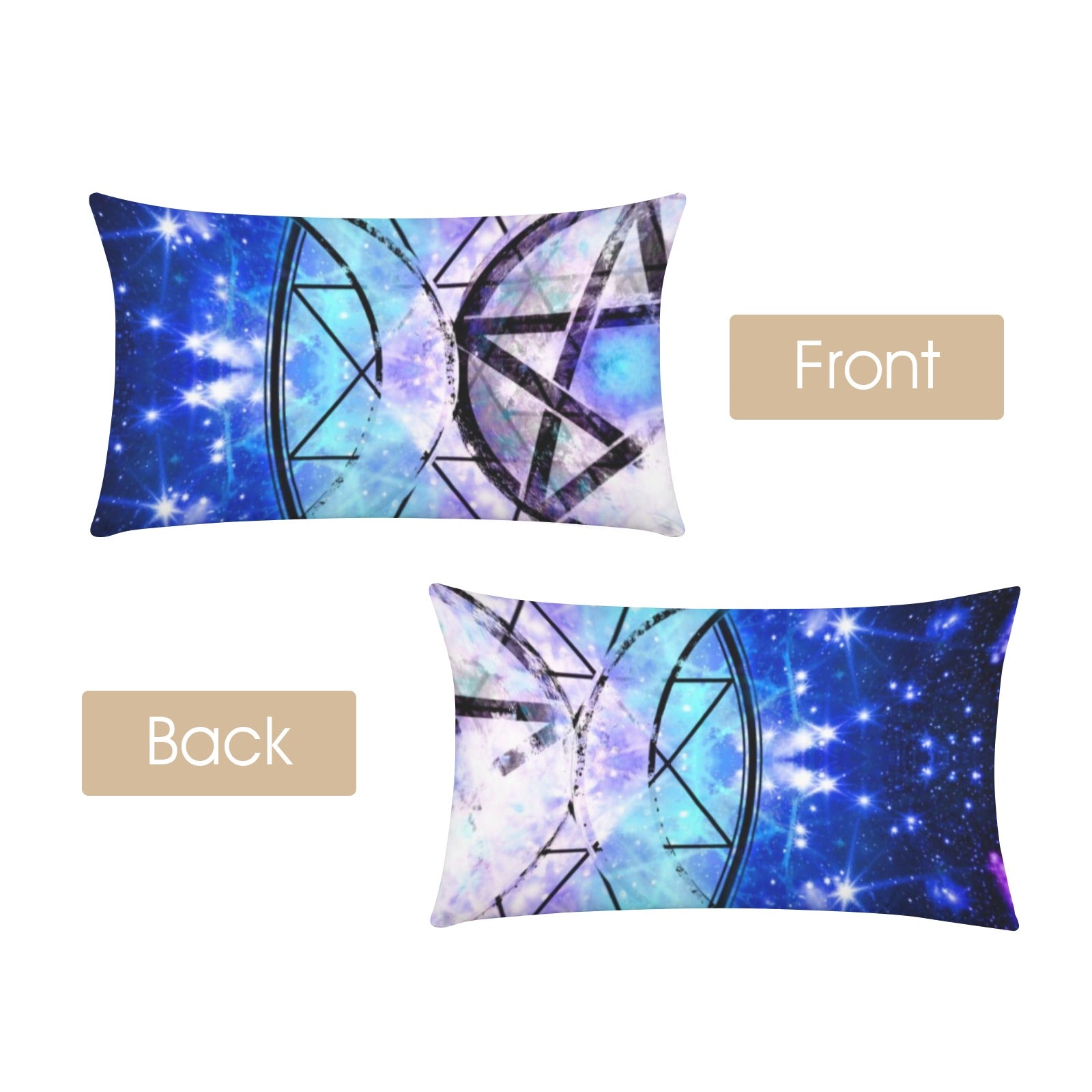 Amen Jin's Katerina's Eros & Psyche Magickal Awakening Meditations Pillow Case 36" x 20"  | Ships from USA