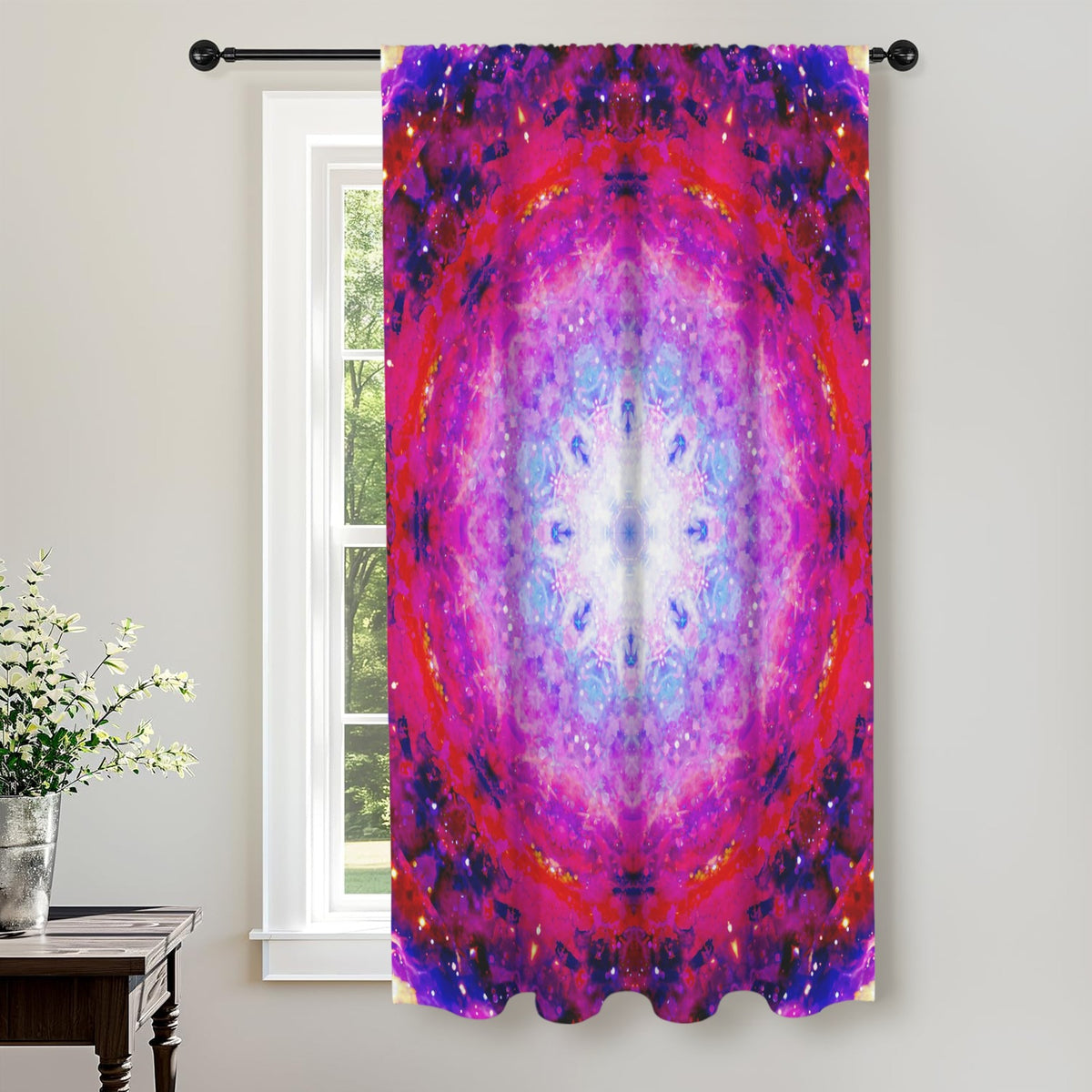 Katerina's Citadel Desires Window Curtain 52" x 63" ( 1 Piece ) | Ships from USA