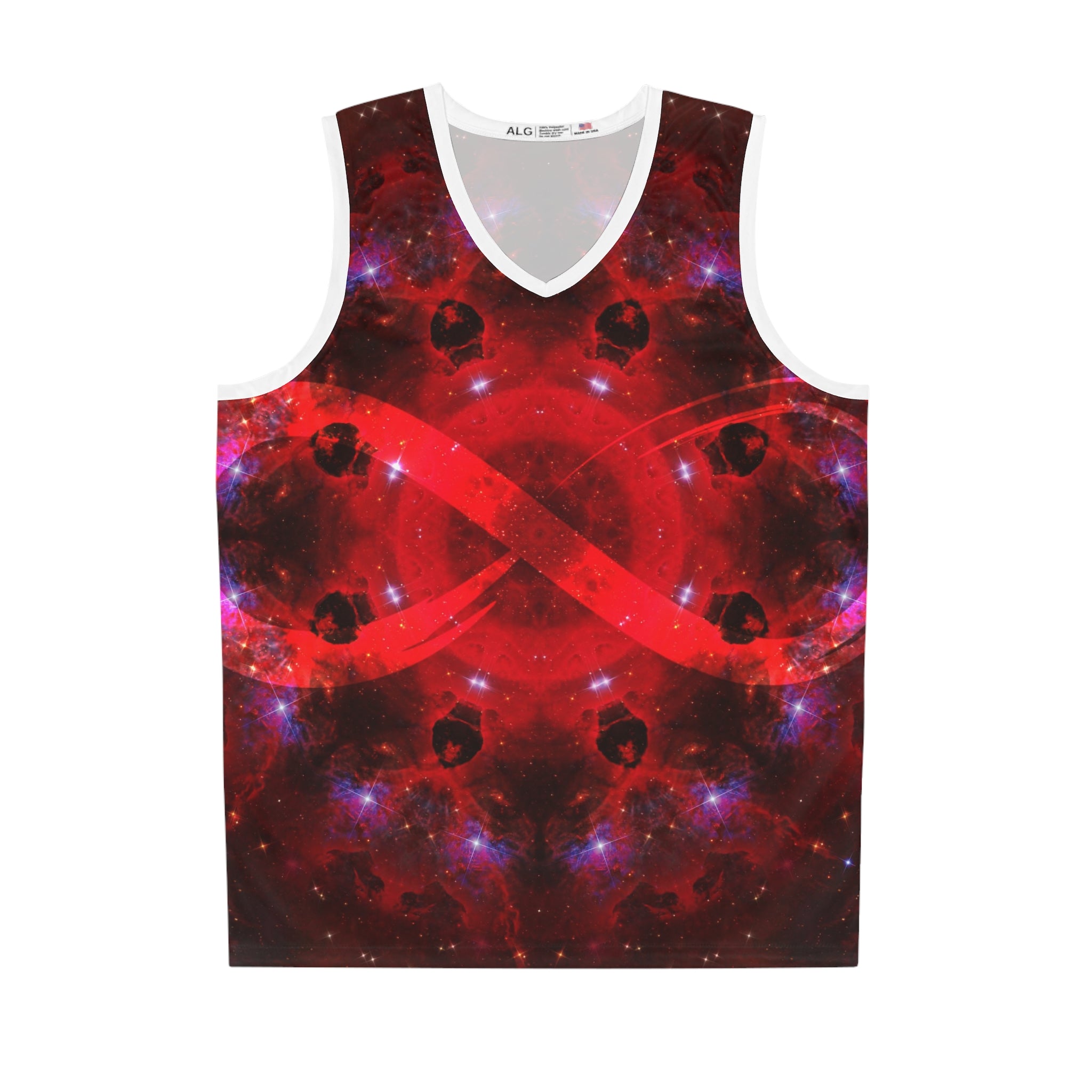 Katerina's Battle Symphony Red Instead Infinity Desires Basketball Jersey