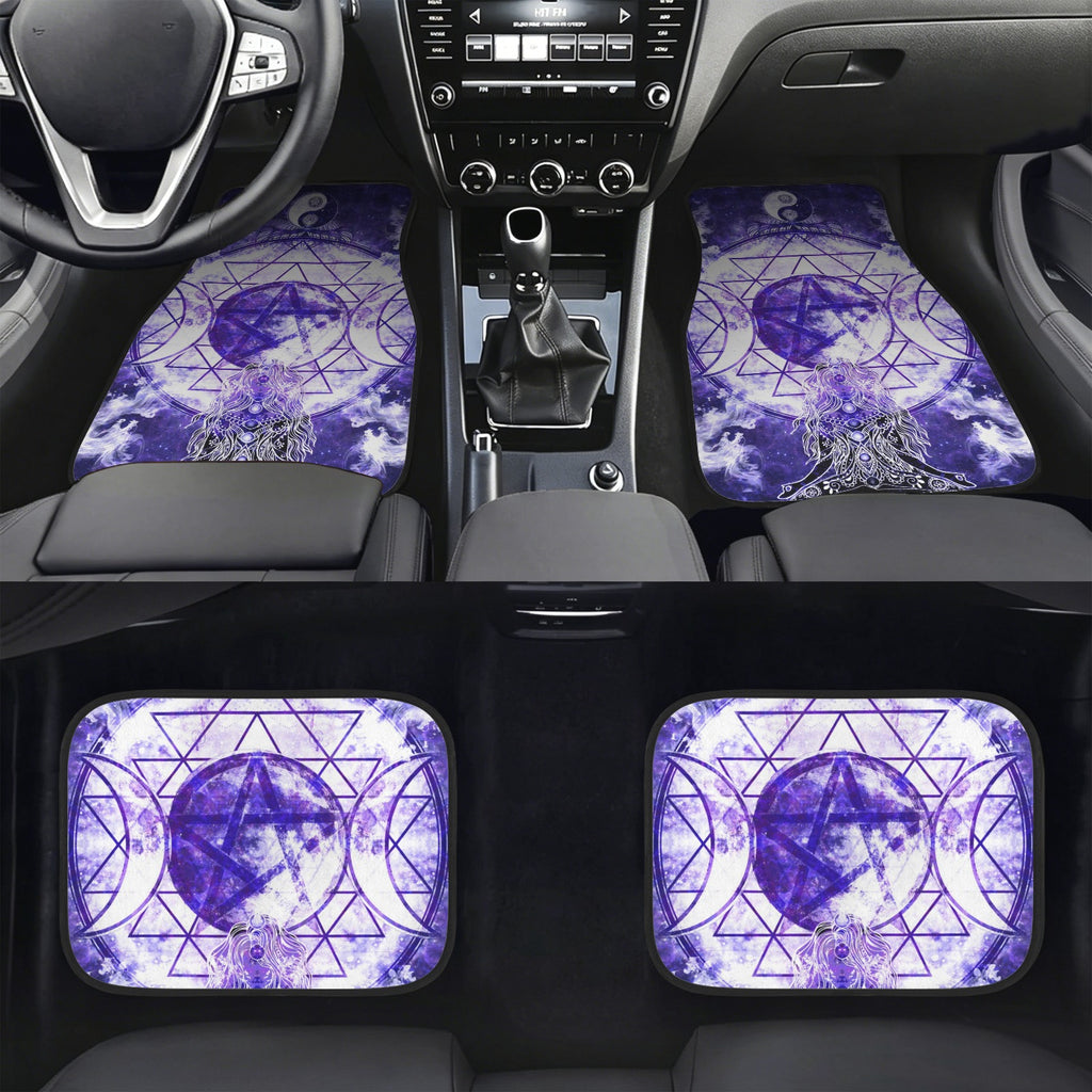 Katerina's Dragon's Eye Magical Awakening Meditations 4-Piece Car Floor Mats （Customized Separately）| Ships from USA