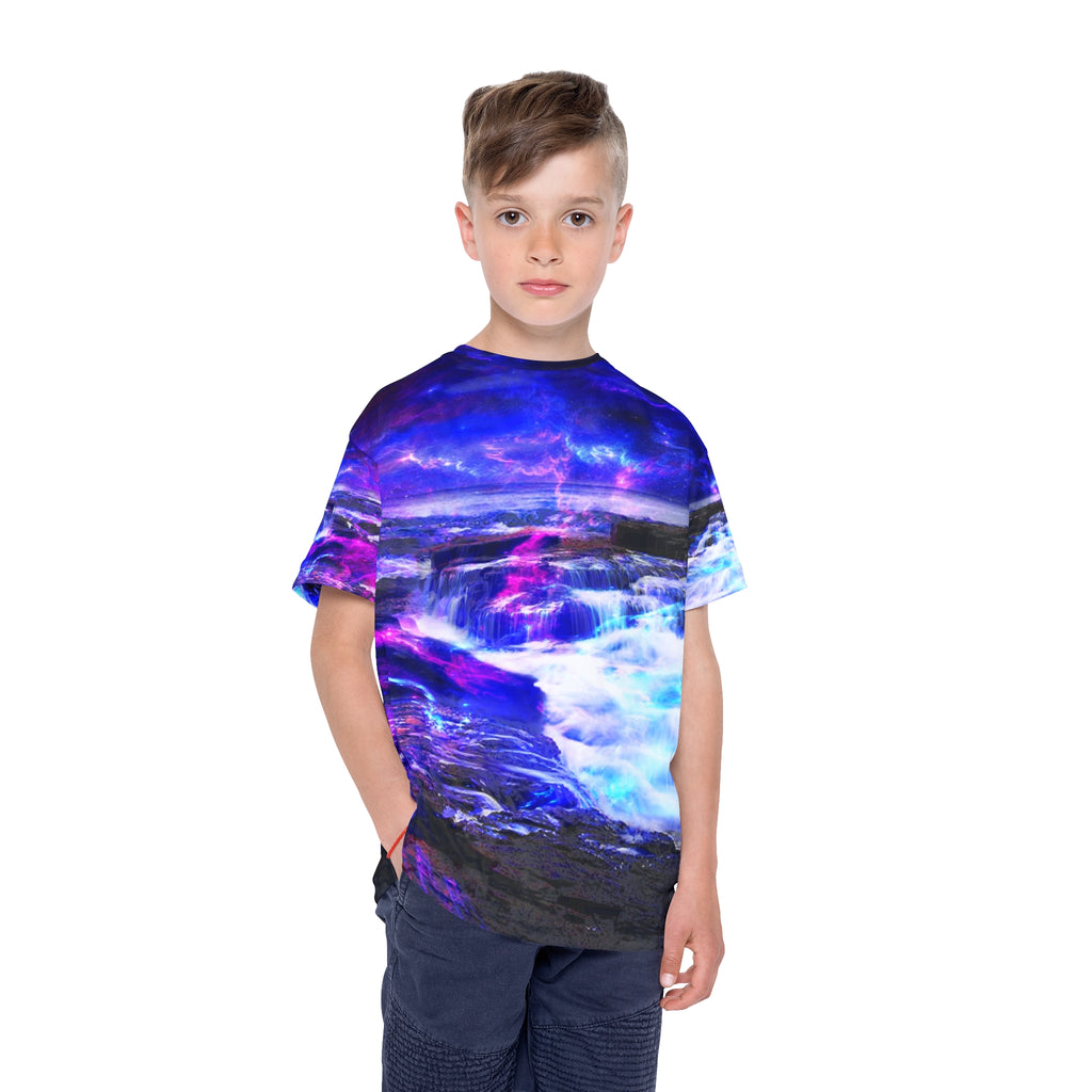 Amethyst Magickal Sea Dreams Kids Sports Jersey