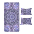 Katerina's Lilac Star Desires Twin Bedding Set (Fitted Sheet + Pillowcases) | Ships from USA