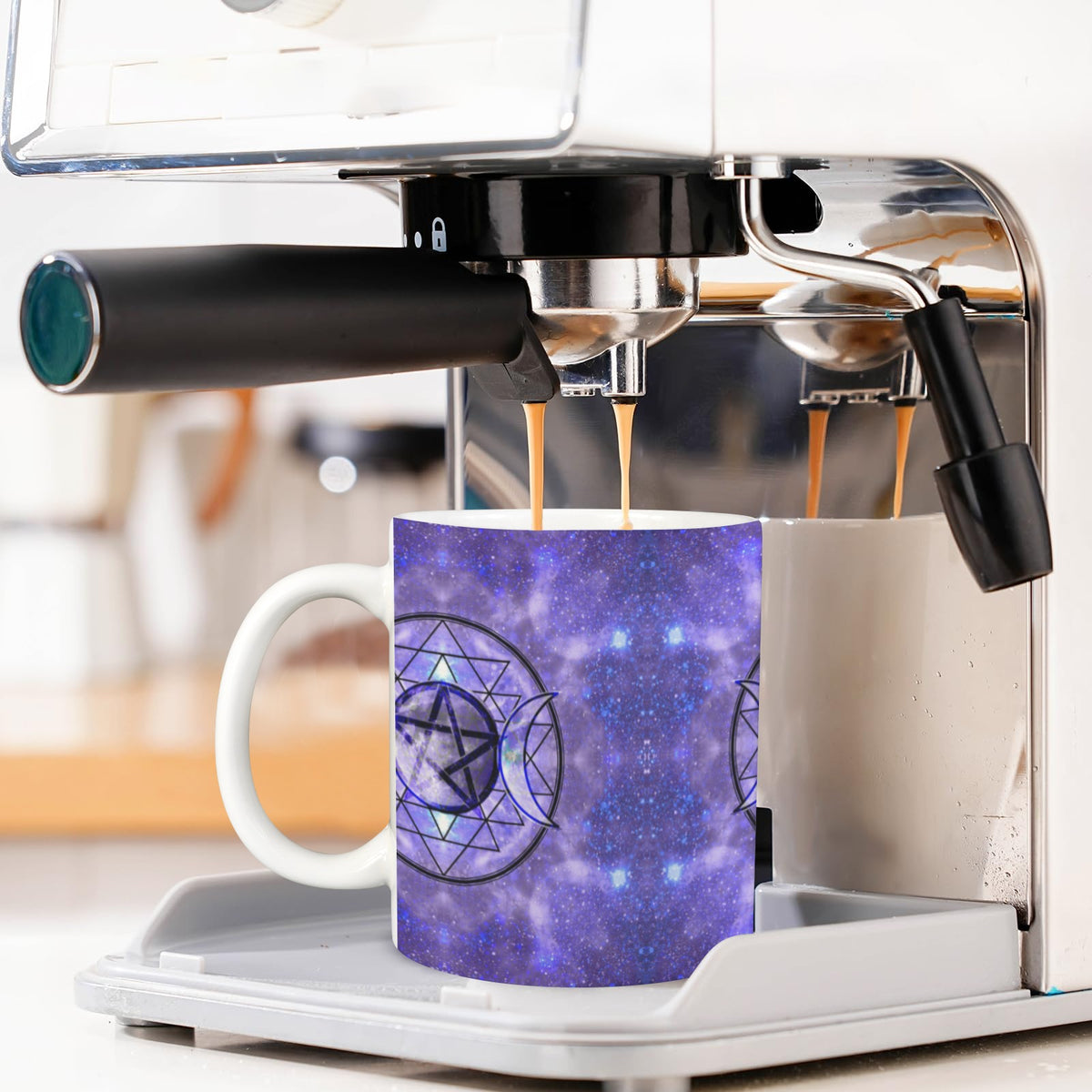 Katerina's Triple Goddess Magickal Desires Custom White Mug(11OZ)(Set of 2) | Ships from USA