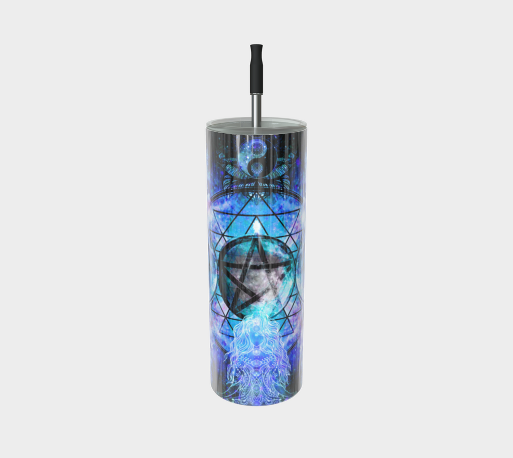 Amen Jin's Memories of Yesterday Magickal Awakening Meditations Stainless Steel Tumbler