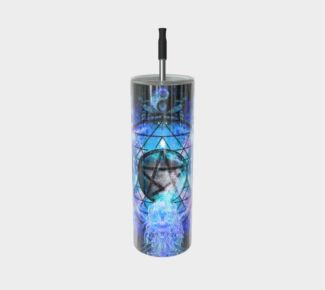 Amen Jin's Memories of Yesterday Magickal Awakening Meditations Stainless Steel Tumbler