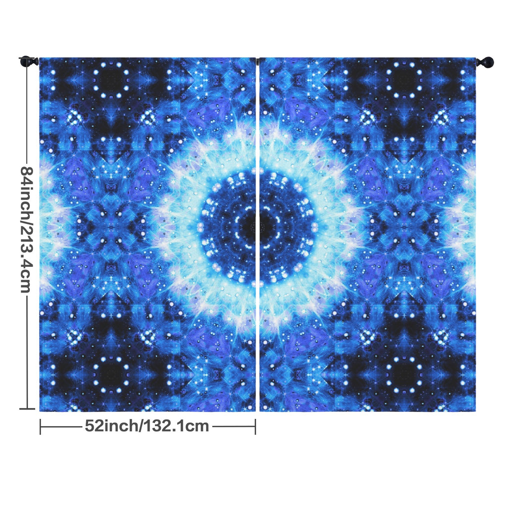 Katerina's Noel Nouvelette Desires Floor-To-Ceiling Curtain 52x84inch | Ships from USA