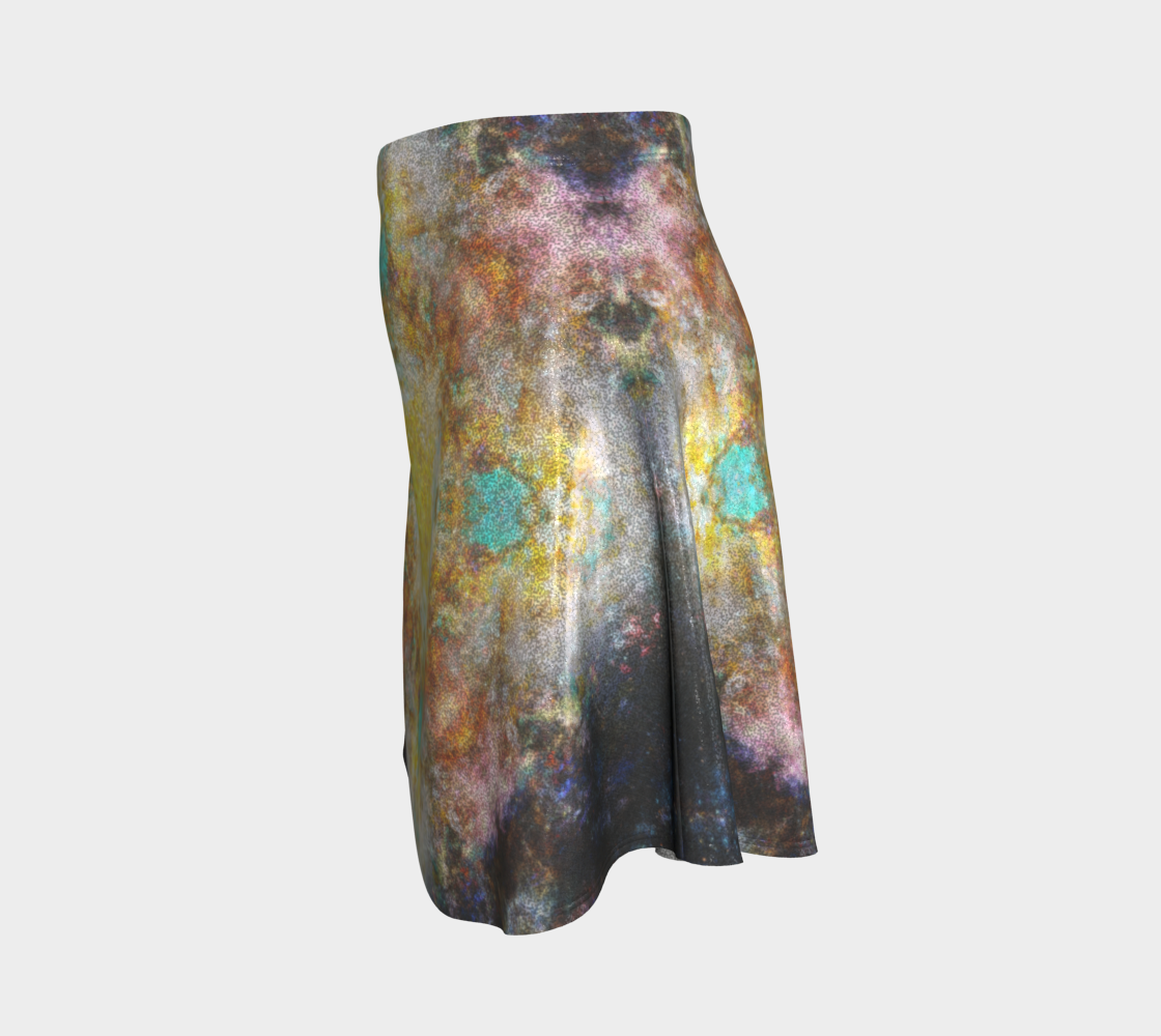 Amen Jin's Desires to Breathe Again Flare Skirt