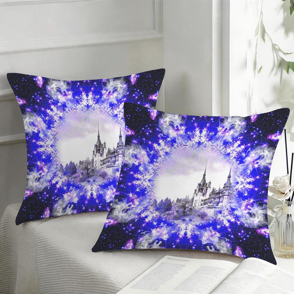 Katerina's Psyche Desires Dragoness Dreams Custom Pillow Cases 18" x 18" (2-Pack) | Ships from USA