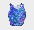 Katerina's Uncertainty in Time and Space Dreams Athletic Crop Top