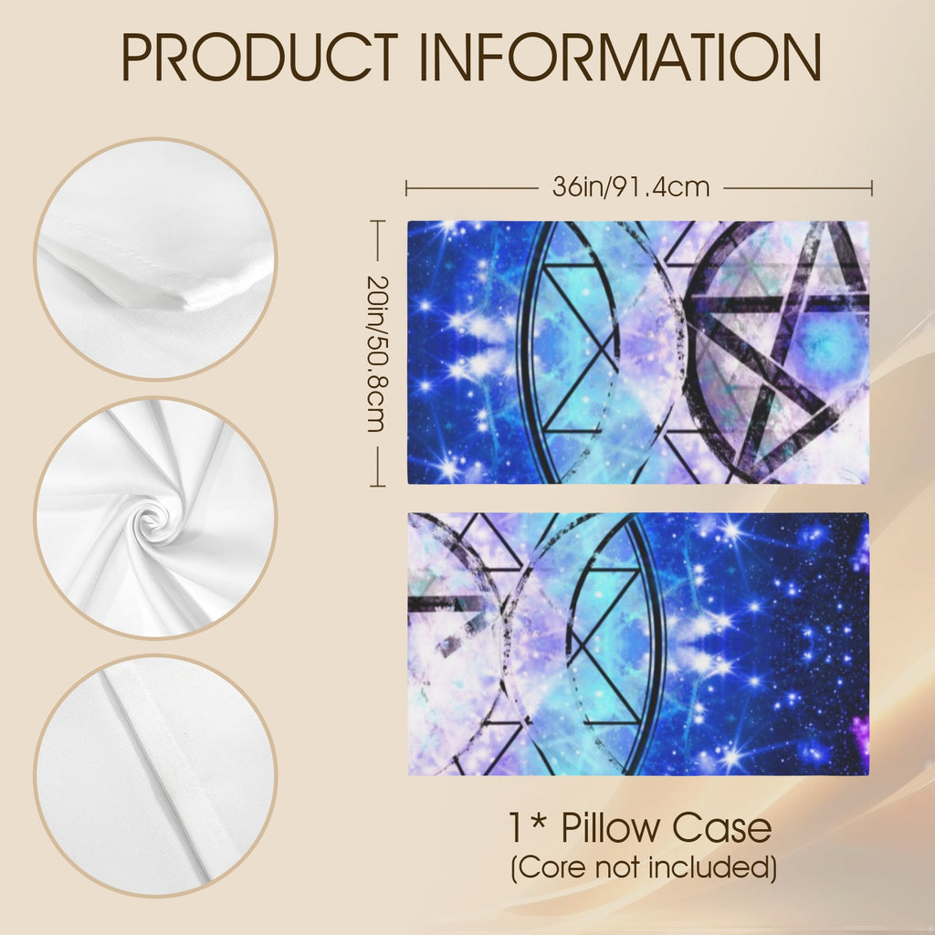 Amen Jin's Katerina's Eros & Psyche Magickal Awakening Meditations Pillow Case 36" x 20"  | Ships from USA